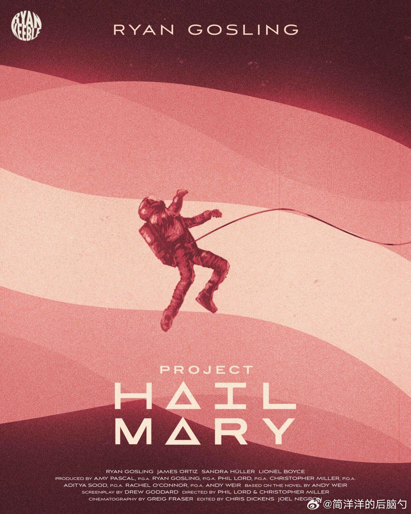 一些《挽救计划》的艺术海报，都好看 