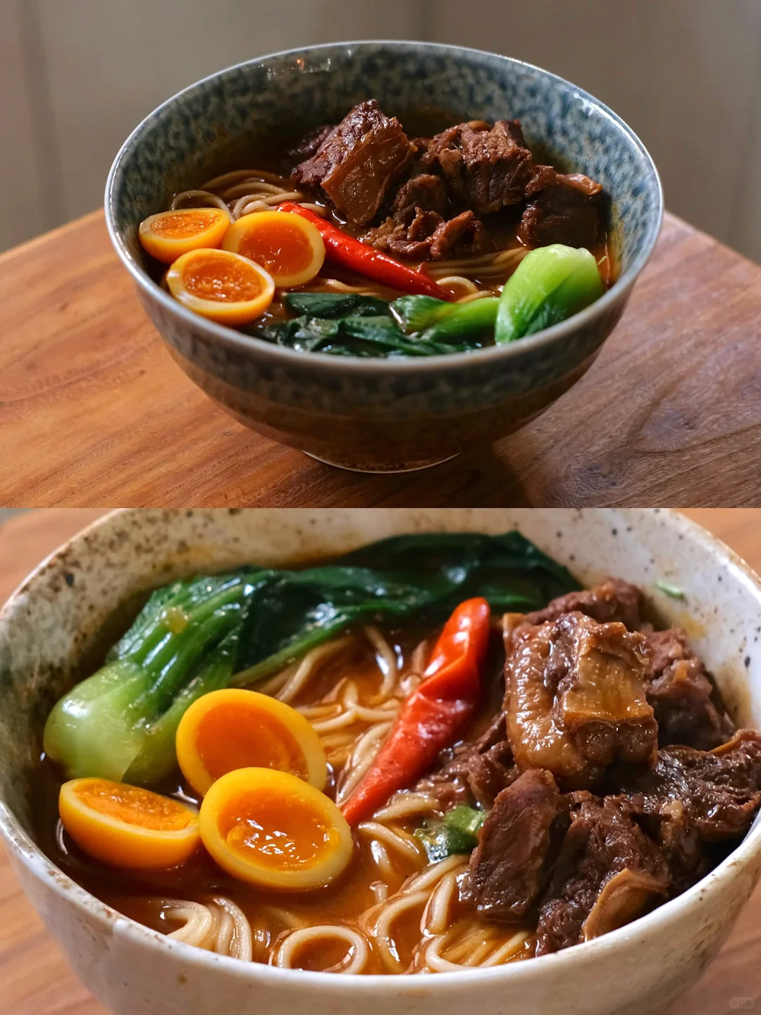 305天｜原汤红烧牛肉面 大口吃肉太满足了！