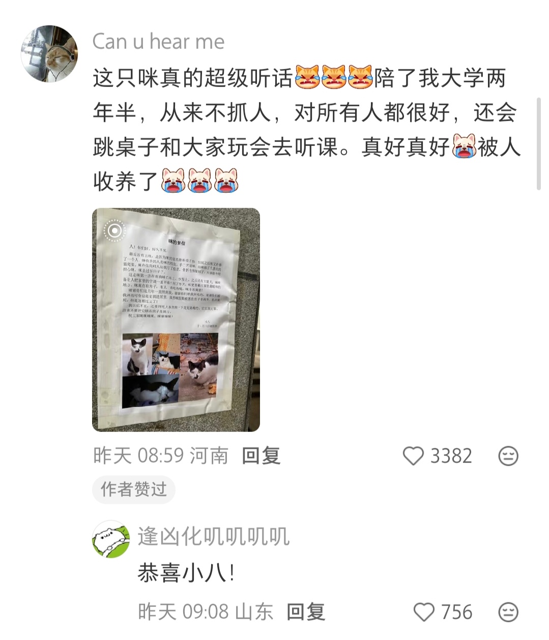 咪的通知 