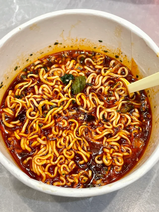 巨辣🥲…这么好吃的泡面怎么没人推啊！！