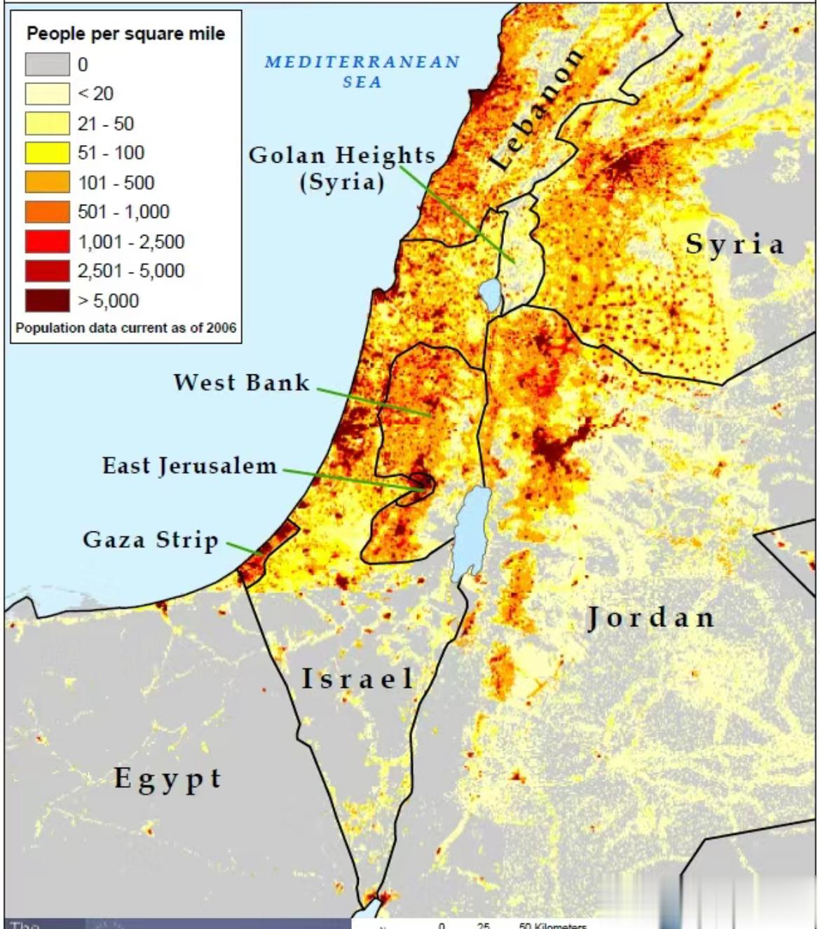 1947年的联合国分治方案真的公平吗？至少大V地理之图认为巴勒斯坦分到的都是好地