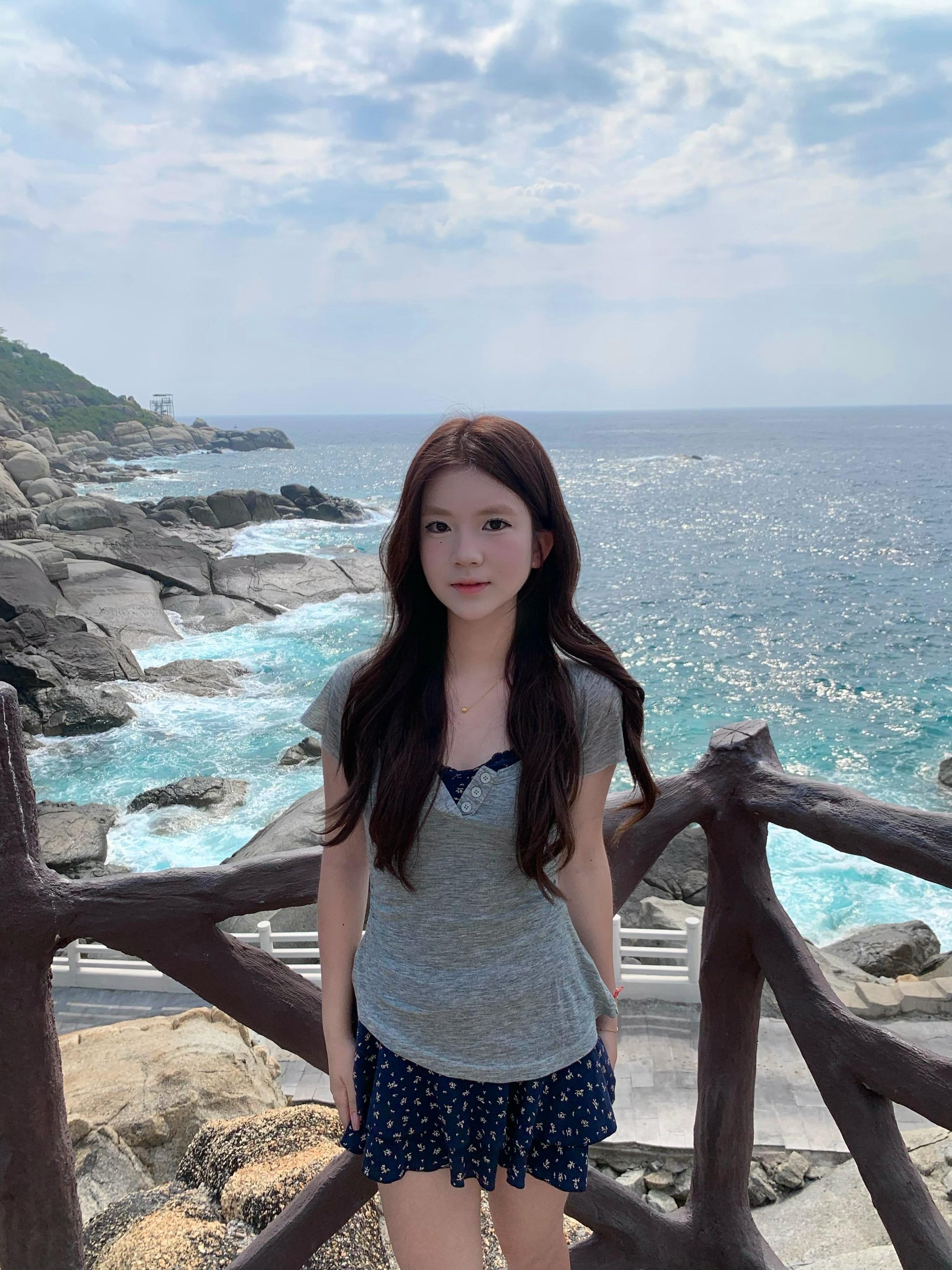 温柔懒懒的海风～