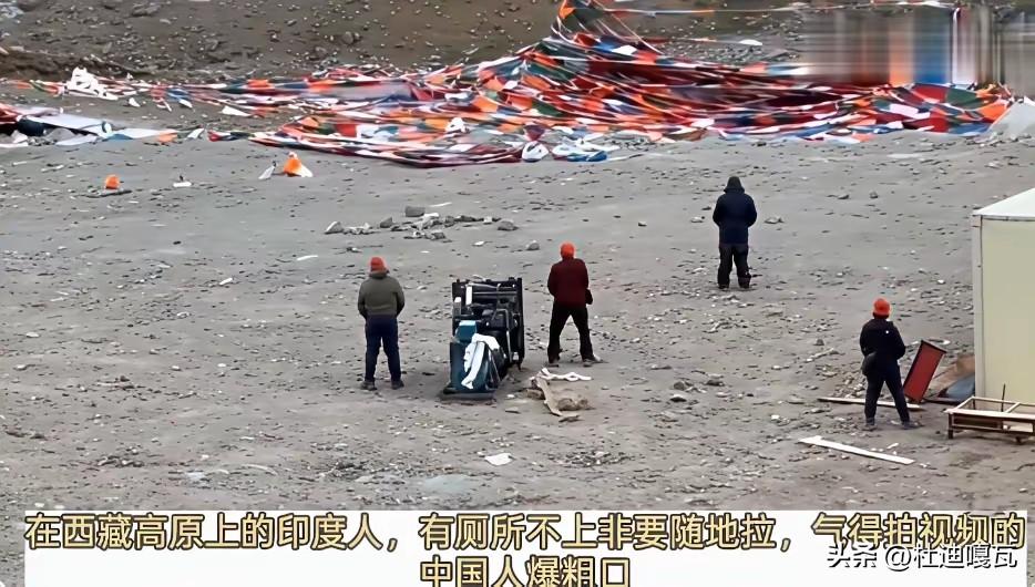 把这些人放进来的，应该要好好看看，高原景区明明有厕所却随地便溺，实在是让人接受不