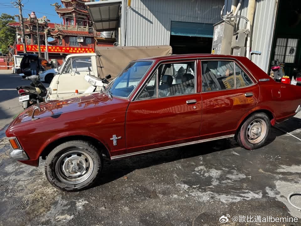 台湾老车🇯🇵1971年Mitsubishi colta 51 