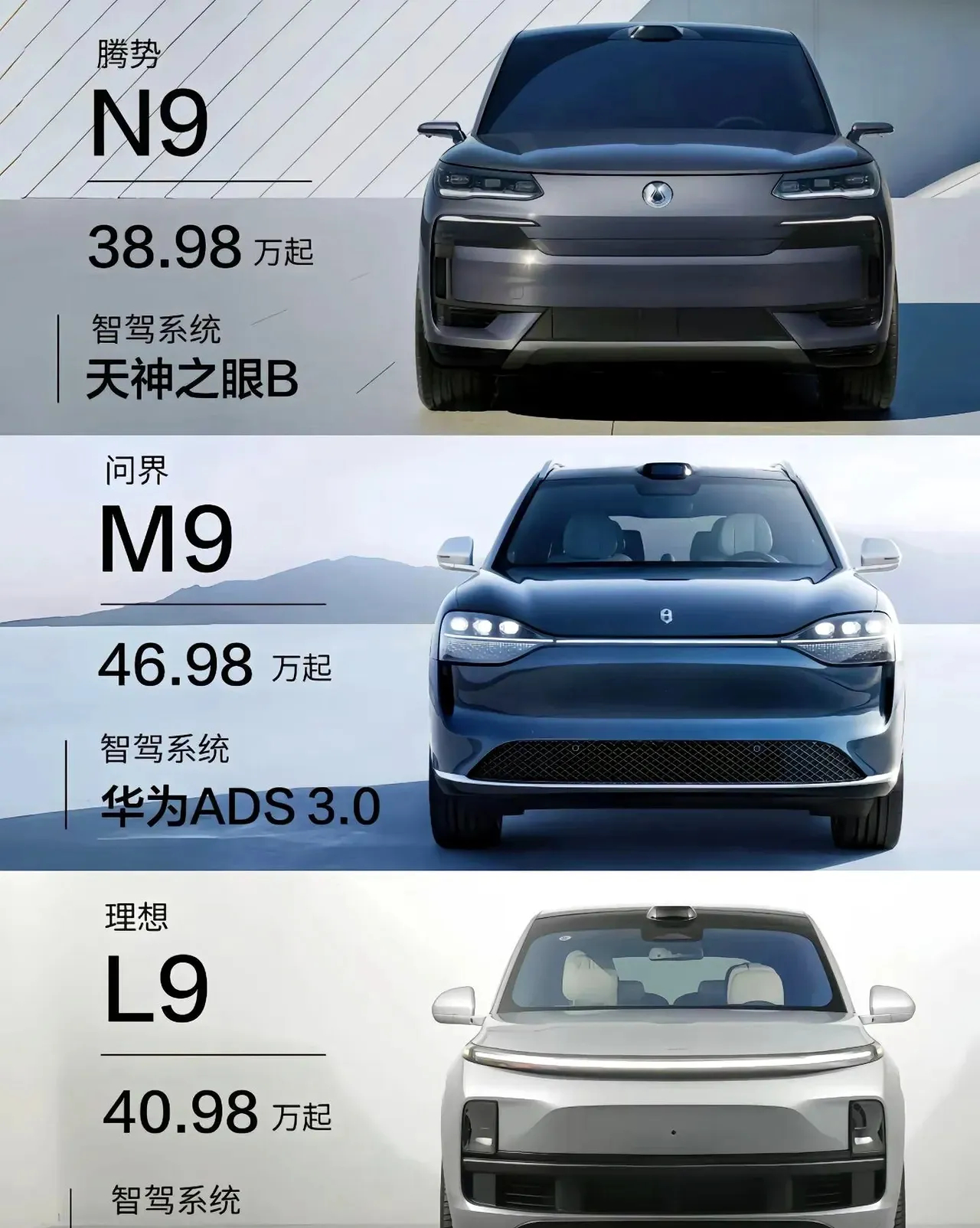 三选一：当前热门6座大型SUV这三款都是当前热门的6座大型SUV，全部空间拉满，