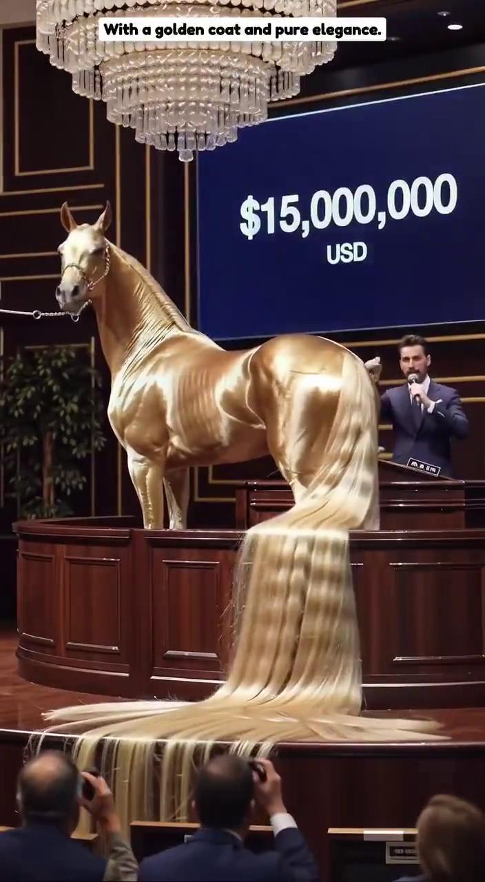 They asked $15 million for this horse.Wi