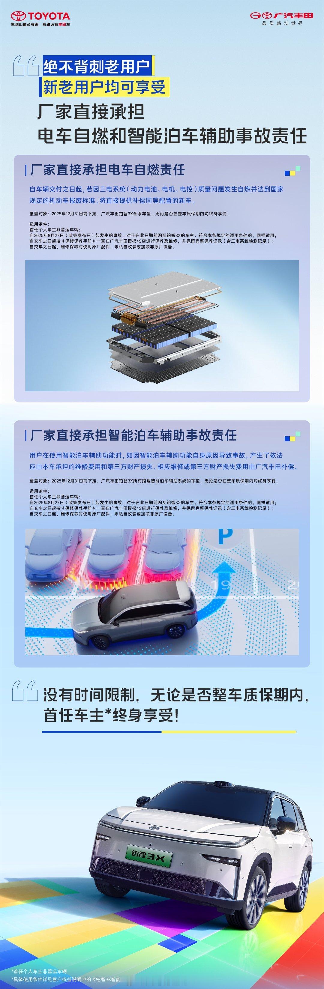 铂智3X首推自燃和辅助泊车事故厂家担责铂智3X首次用户大会就在今天8月27日，广