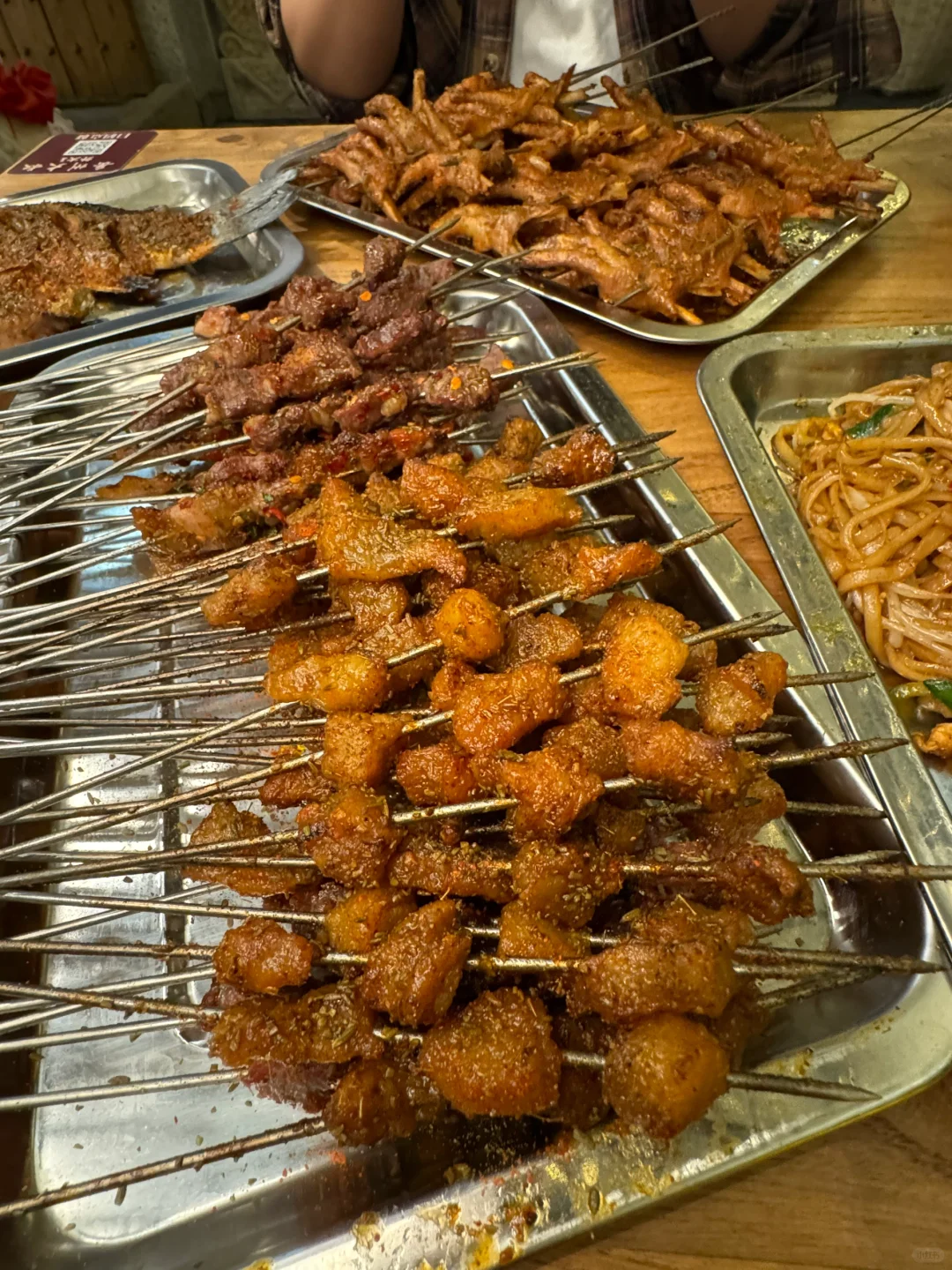 在深圳！湖南烤牛油串！