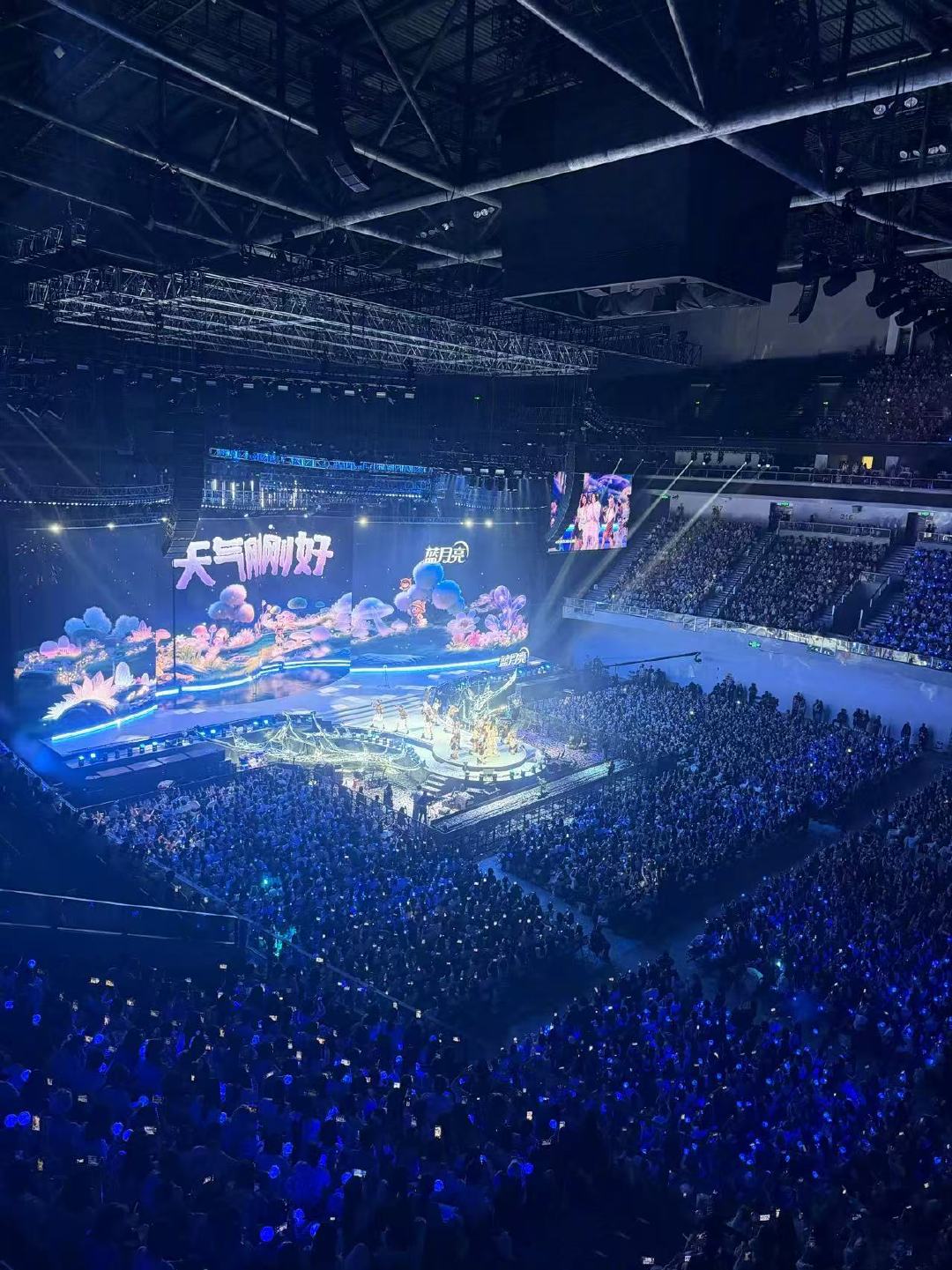 于正把白鹿演唱会放C位于正把白鹿放C位 于正把白鹿放C位，哇塞 