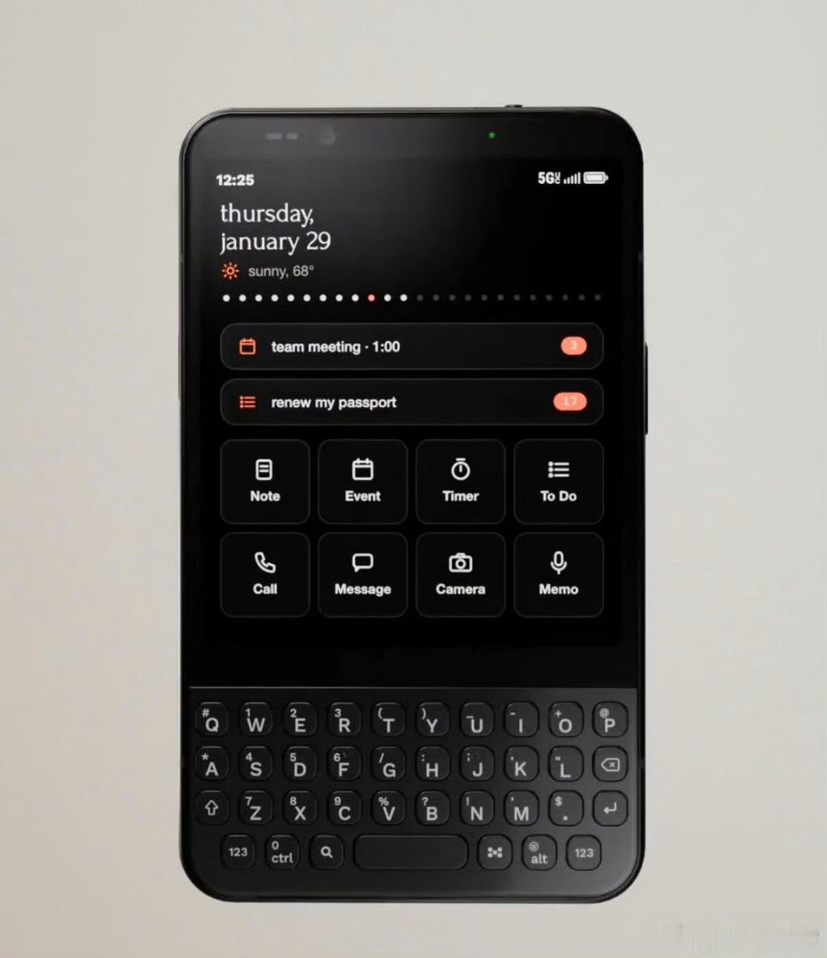 国外有厂商这年头竟然推出了台全键盘手机「Minimal Phone 2」，金属中