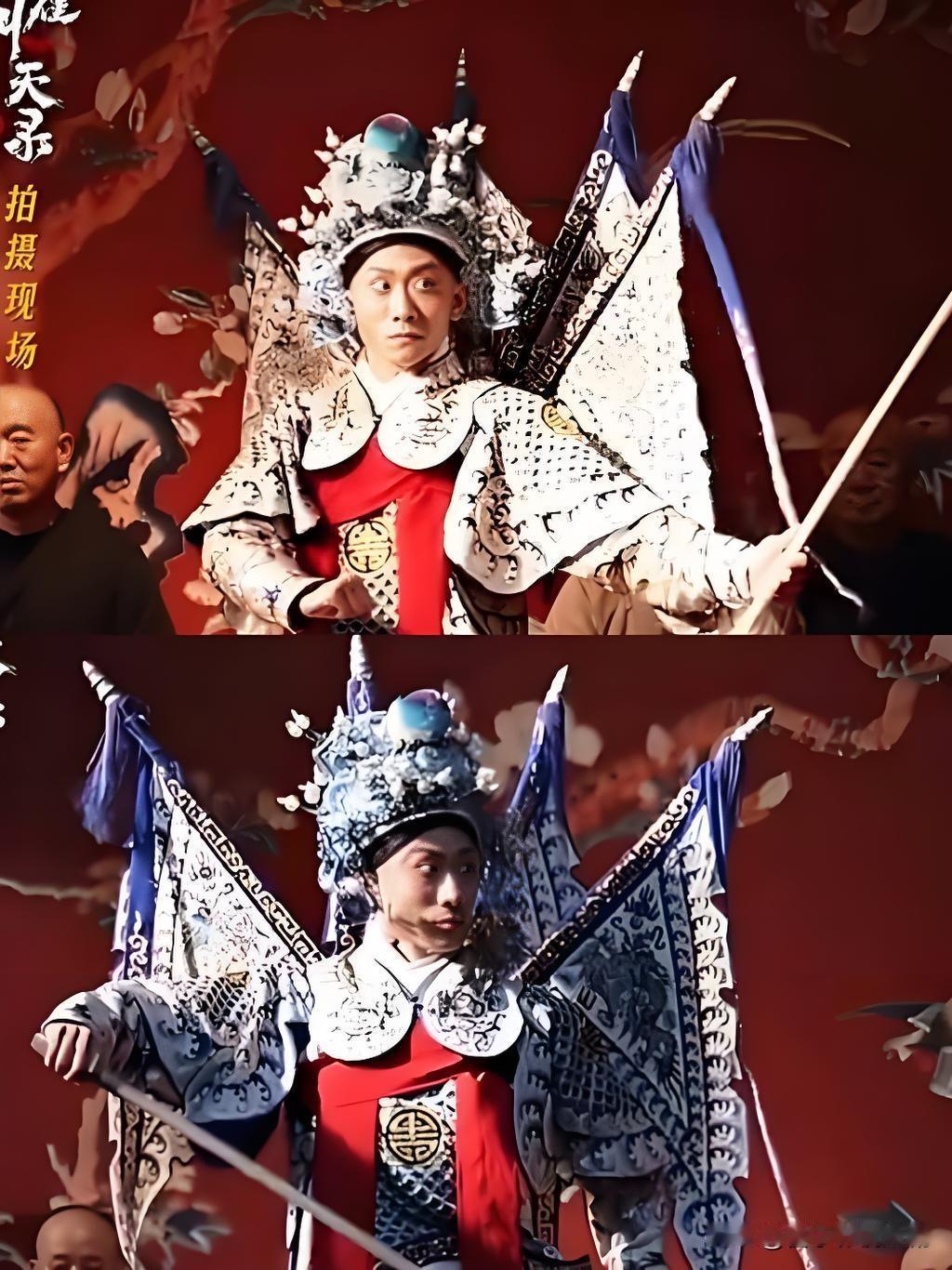 不少人看完《云雀叫天录》，都被张一山和京剧大师谭鑫培的适配度惊到了。
他早前受访