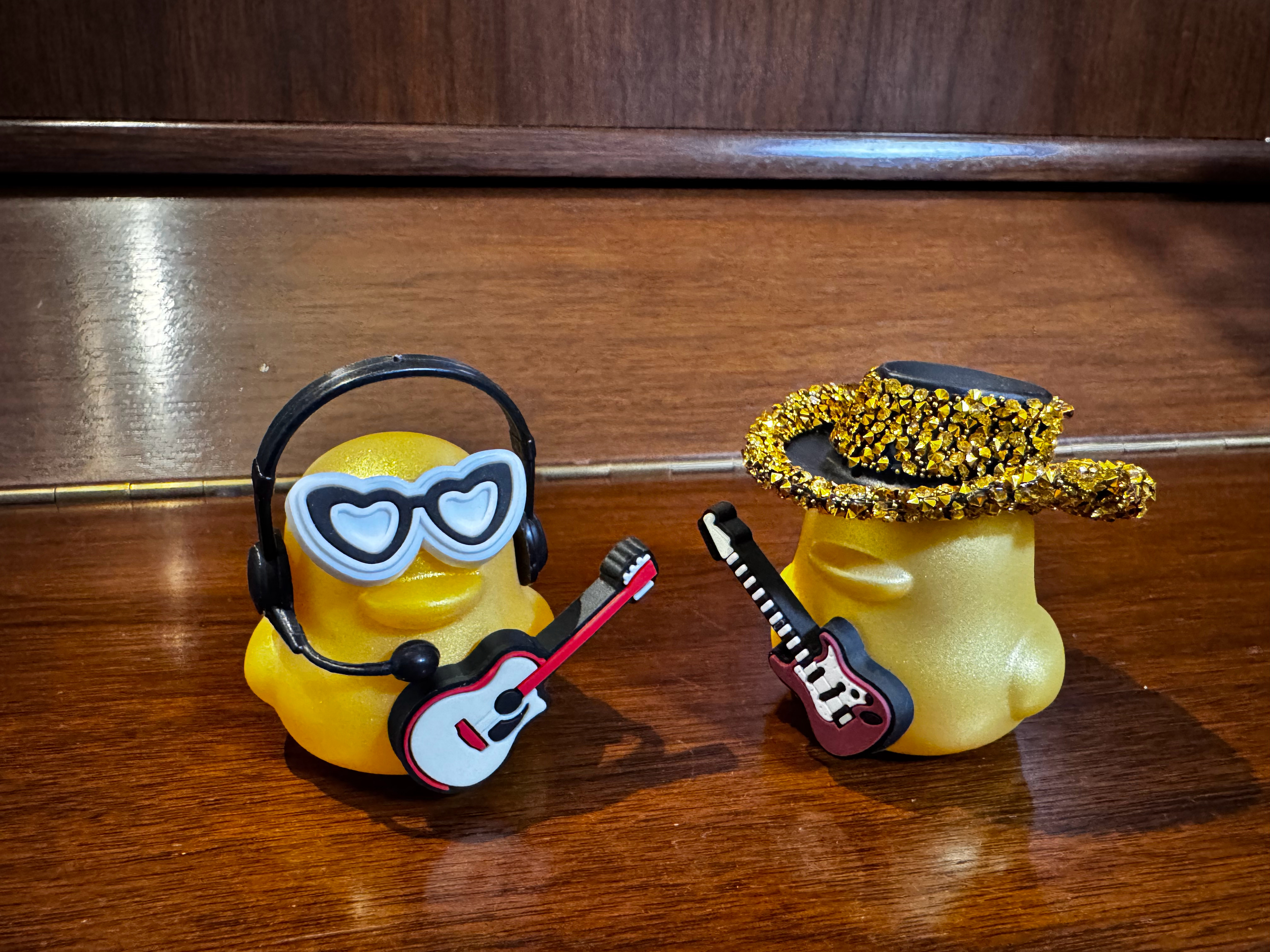 我的爵士乐队小金鸭！弹唱歌手吉他鸭和辉煌牛仔贝斯鸭🤠蔡徐坤林里全球品牌代言人 