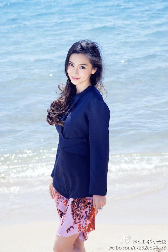 angelababy [心]杨颖 风轻轻，我听见你声音～​​​