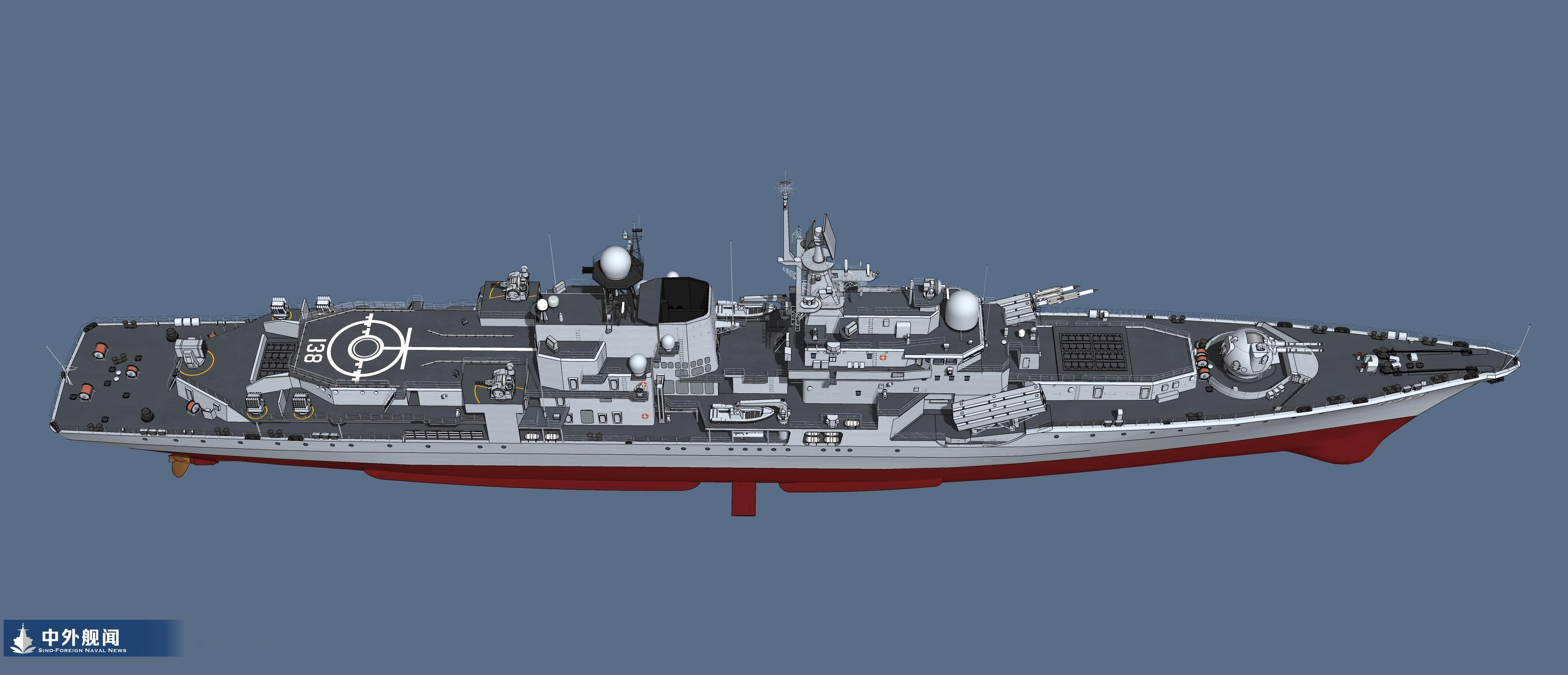 史上最强现代级中外舰闻