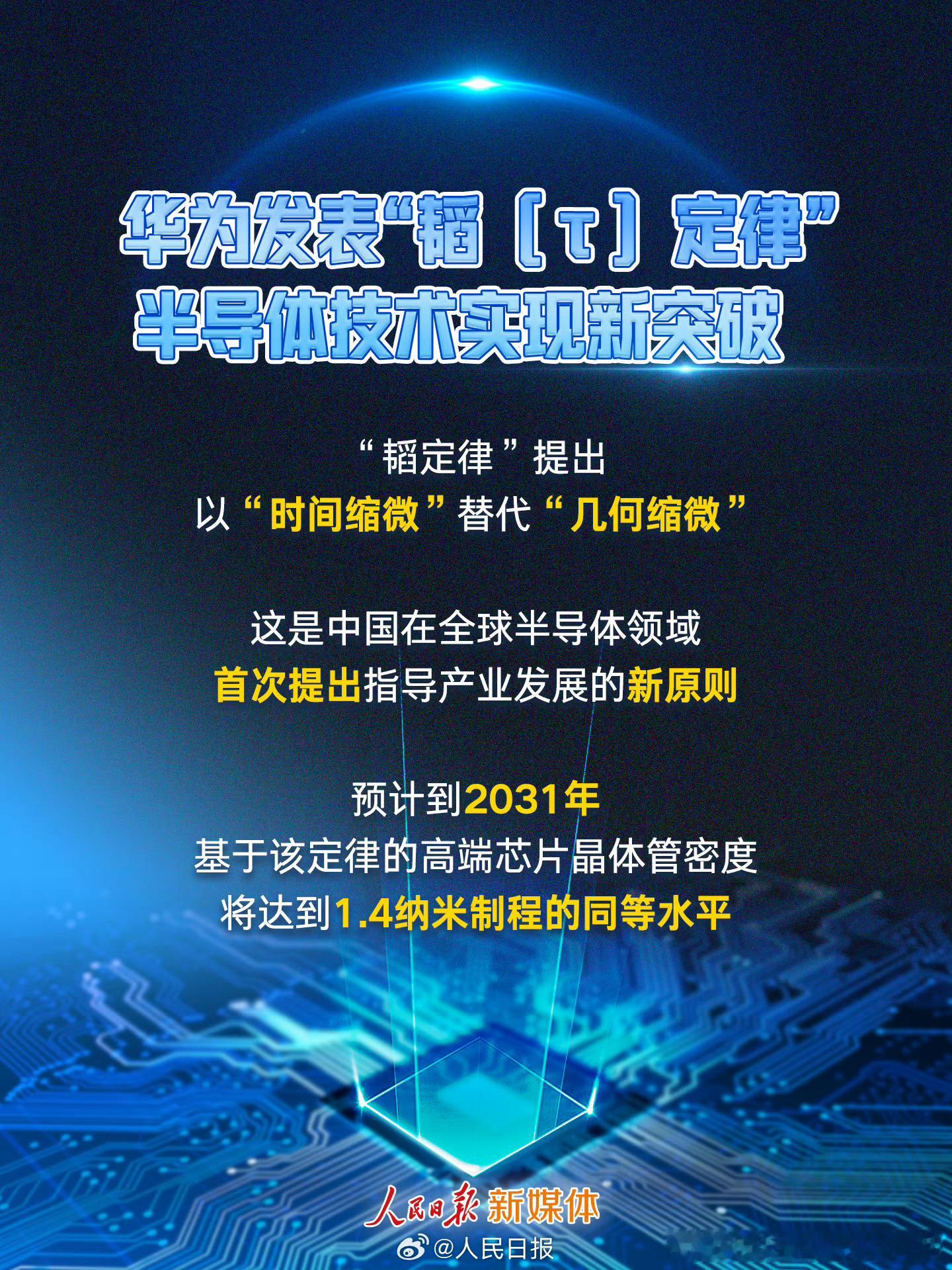 华为半导体领域新突破这个技术很厉害，华为不仅手机做得好，半导体领域也是如此