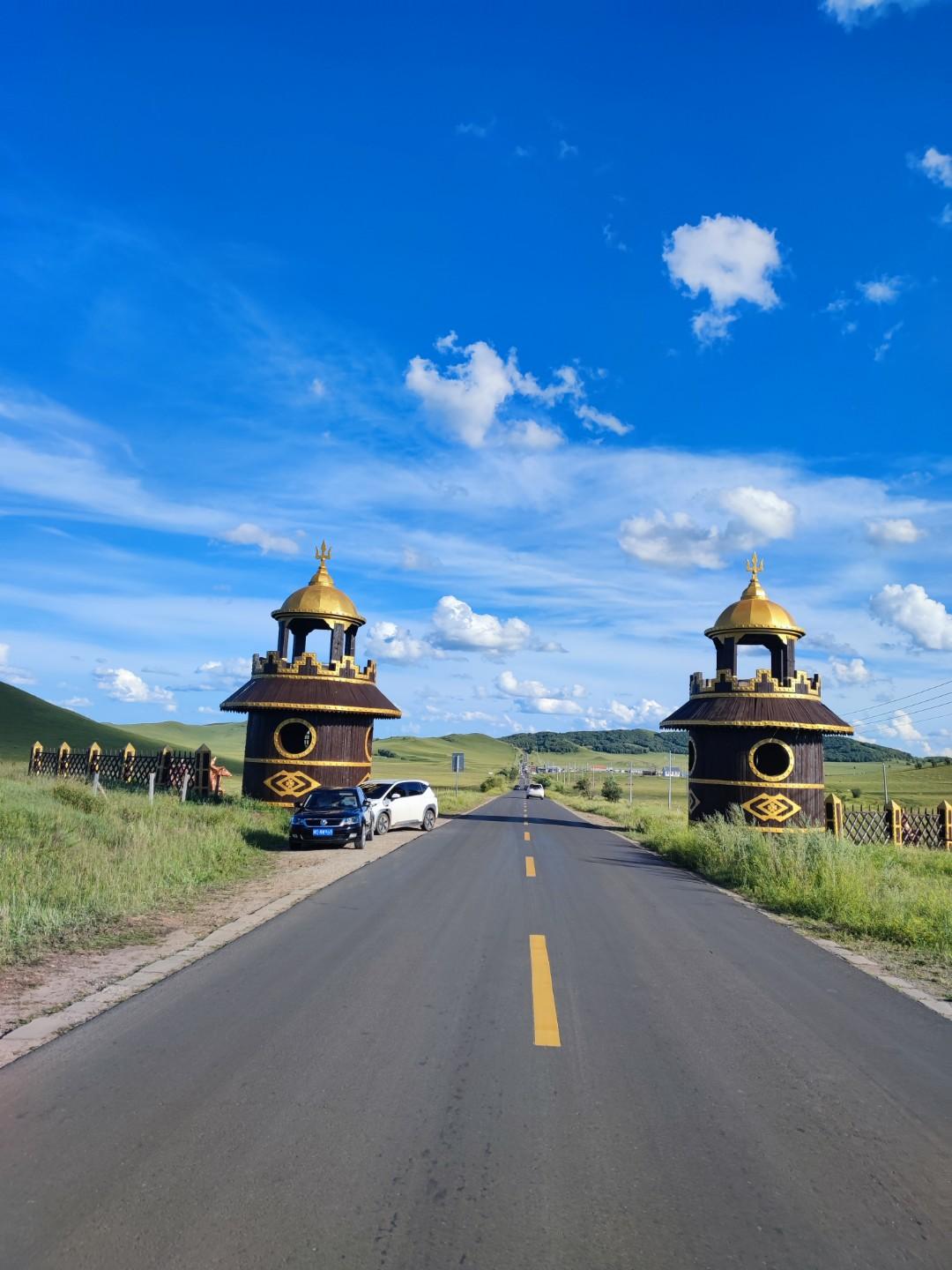分享随手拍下的风景照让人流连忘返、去了还想去的草原风景！