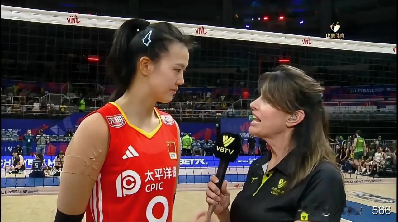 张常宁受到特殊关照
       2024年世界女排联赛中国女排首战告捷，以3:
