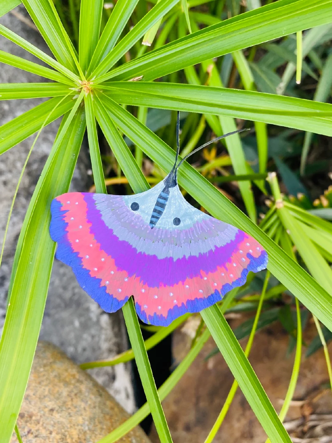 银杏叶绘画🎨蝴蝶🦋，丙烯马克笔绘画