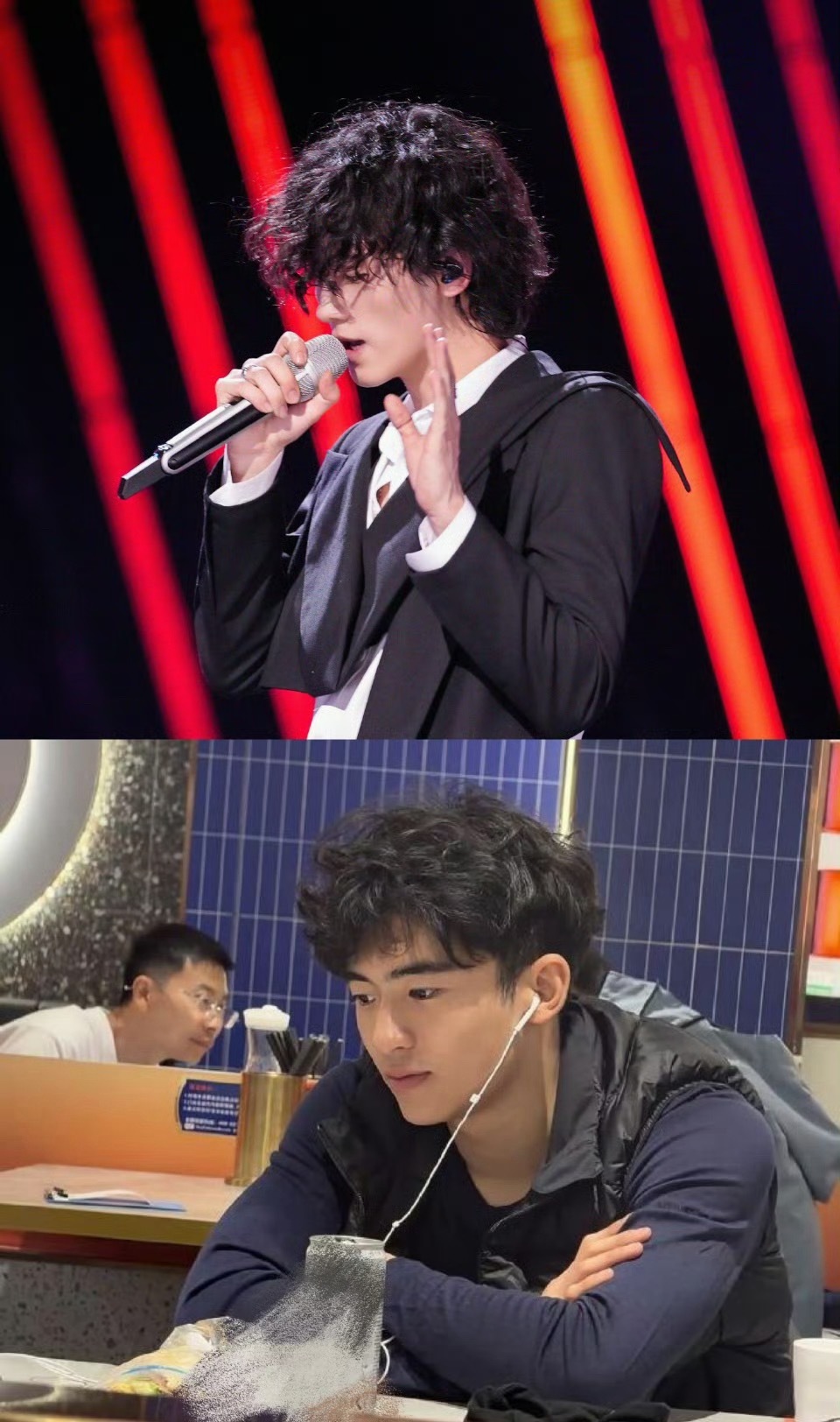 还以为谢霆锋儿子Lucas搞唱跳了《声鸣远扬2025》选手马韬和Lucas真的好