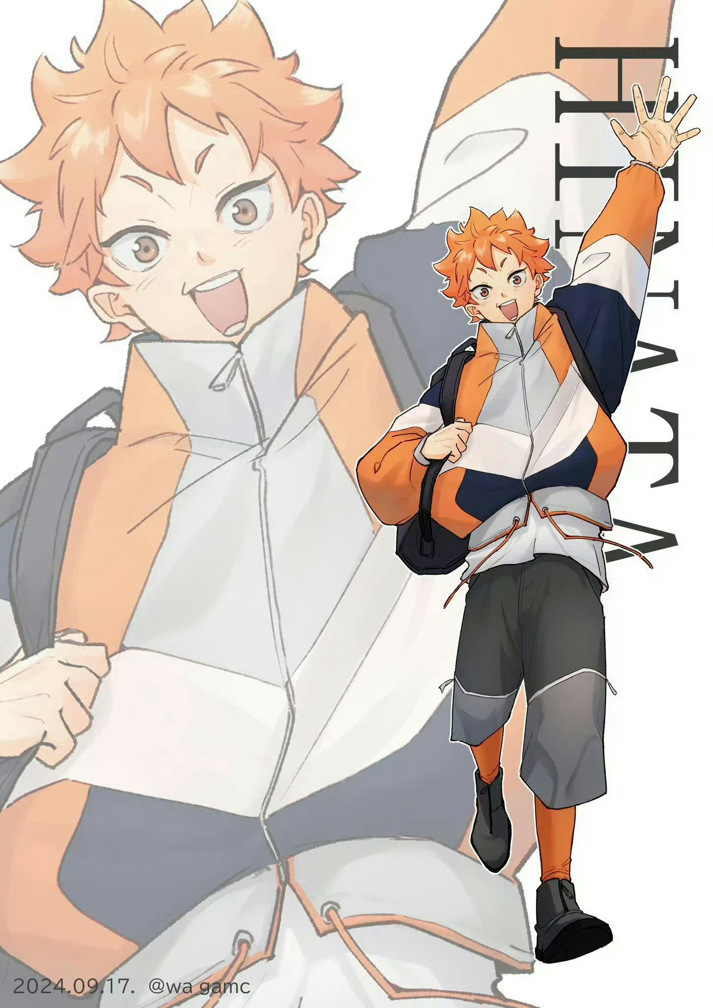 排球少年 私服尊嘟好好看呀[哆啦A梦花心]（画师wa_gamc） ​​​