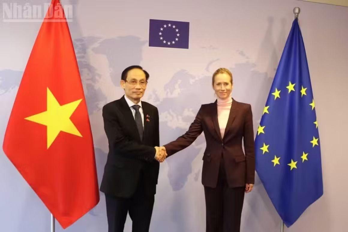 不得不说，越南的老毛病又犯了！

10月21日，越南外长黎怀忠在布鲁塞尔会见欧盟