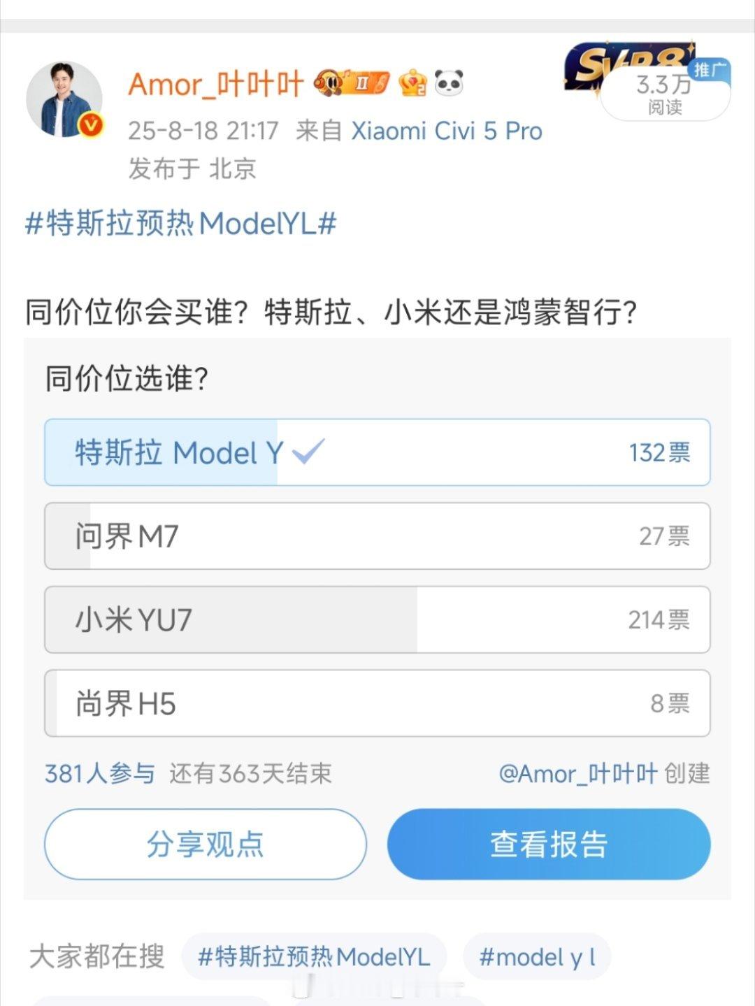 这张图能代表啥呢？首先是代表我看特斯拉可怜给它一票。其次是…… ​​​