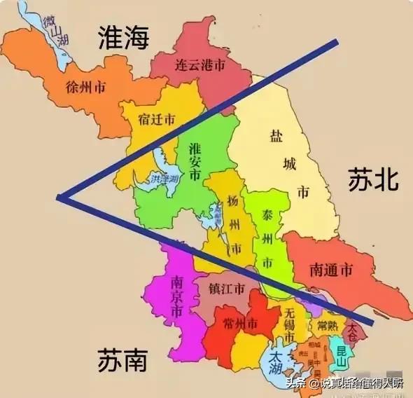 江苏这划分图最准确无误[赞]