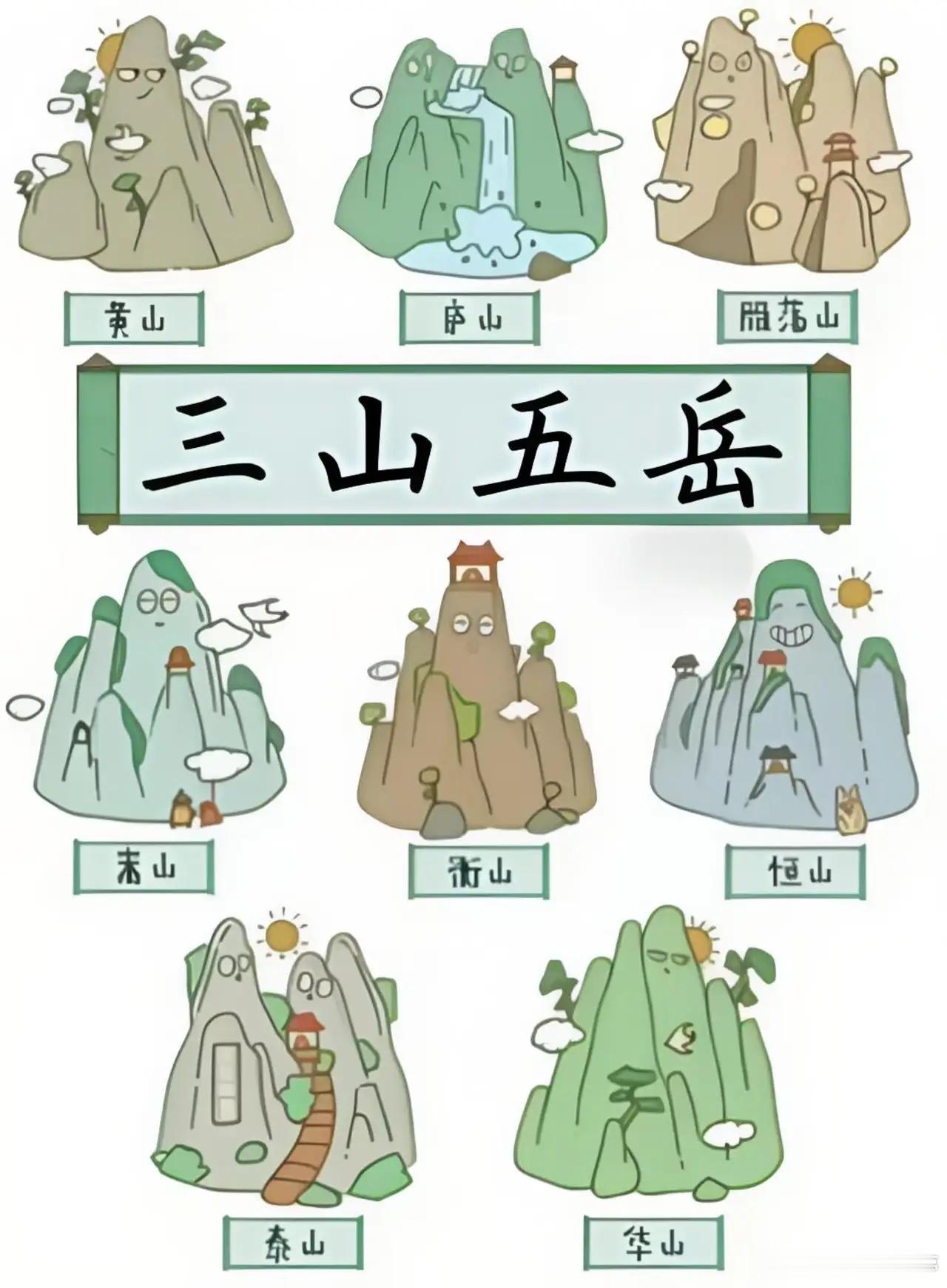 中国经典----三山五岳 