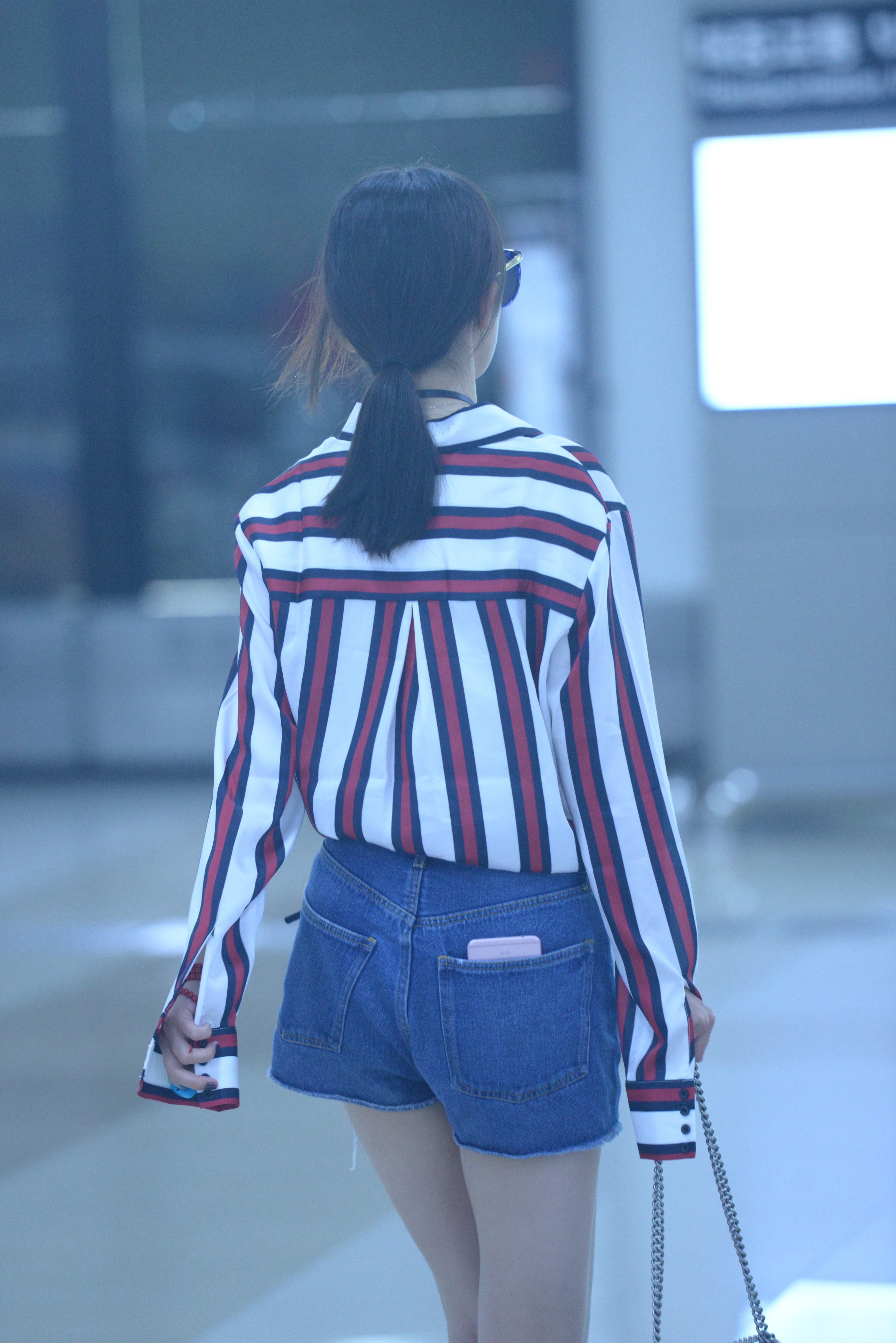杨幂✖️机场OOTD[送花花] 