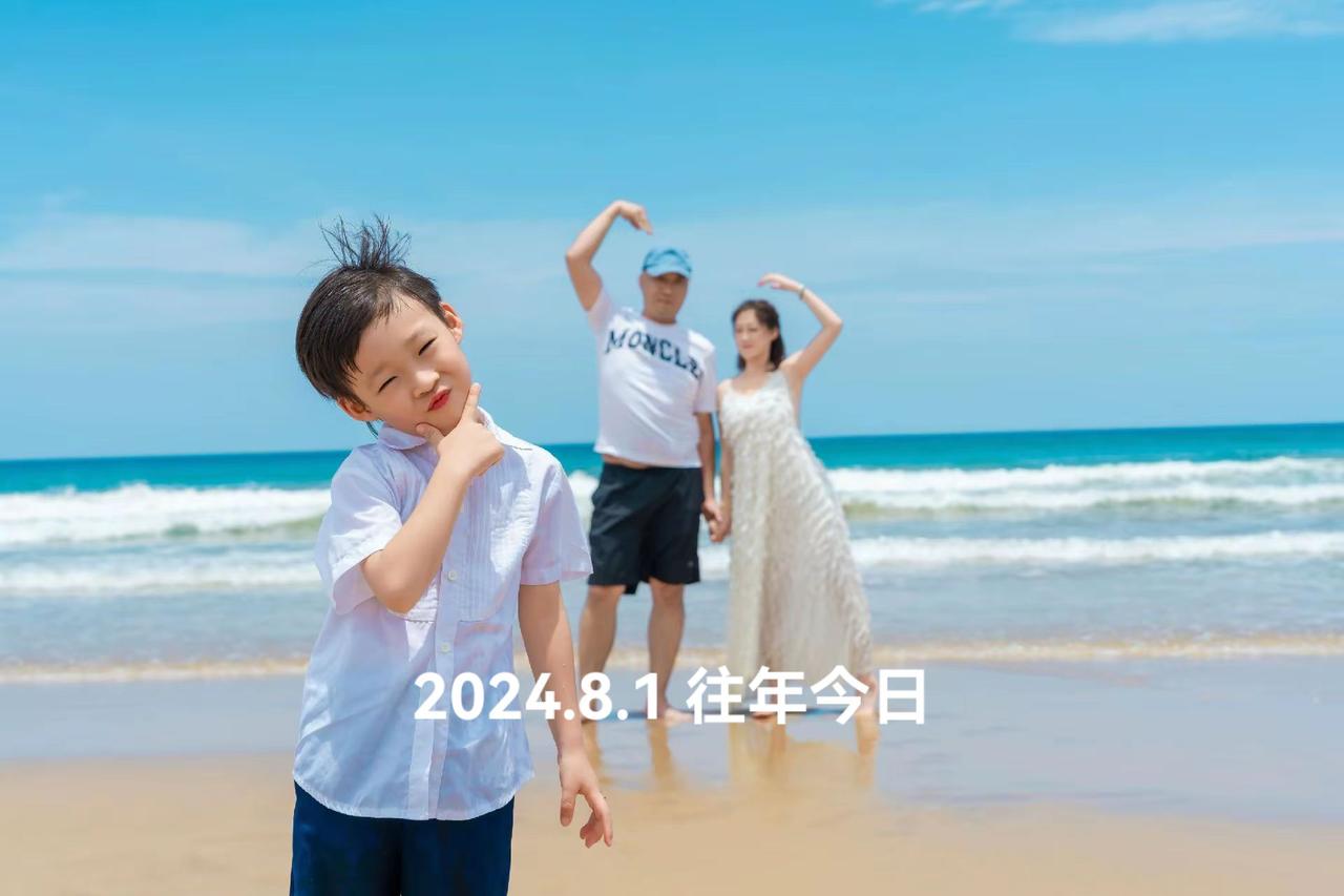 只有照片能记录这份珍贵 带娃旅行 海边度假