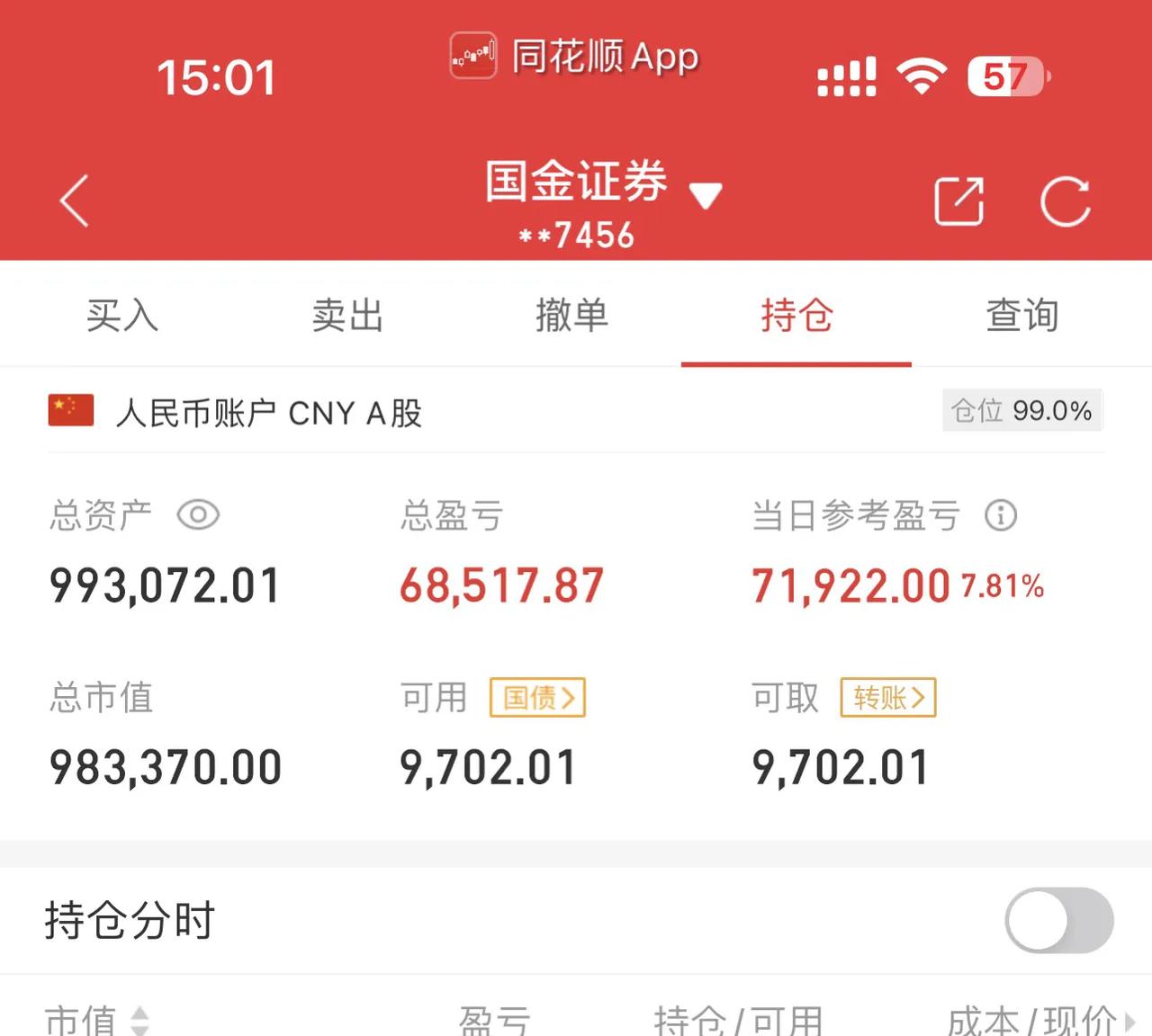 A股只用了三天从2700到3000点！

That  crazy！

果然缺的不