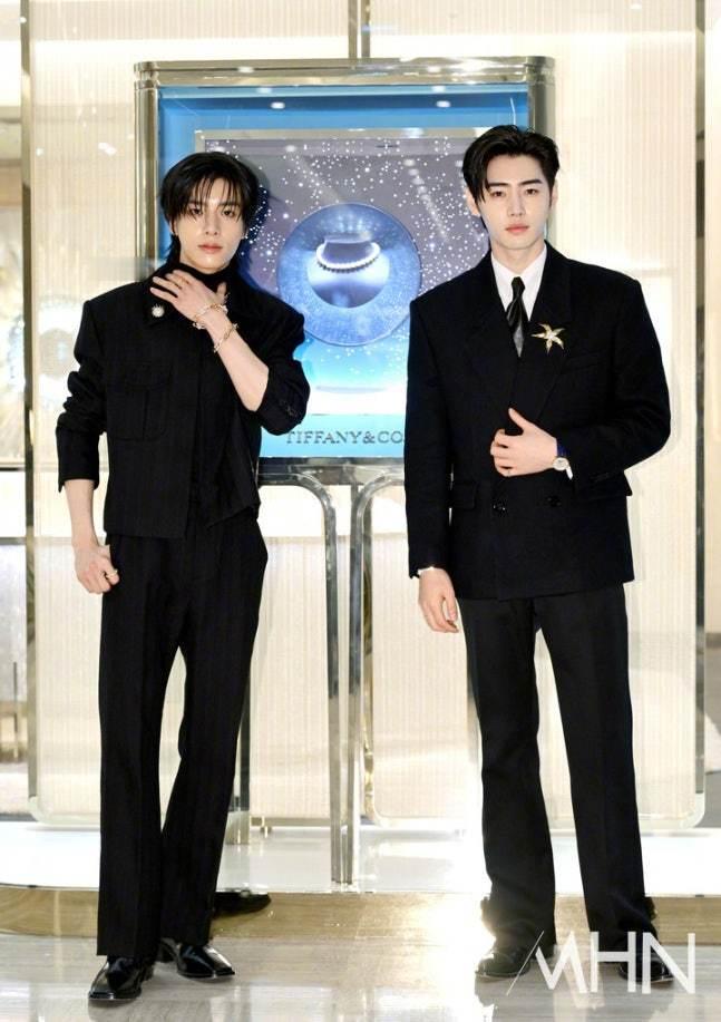 【osen】ENHYPEN JAKE&成训在首尔瑞草区新世界百货江南店参与品牌拍