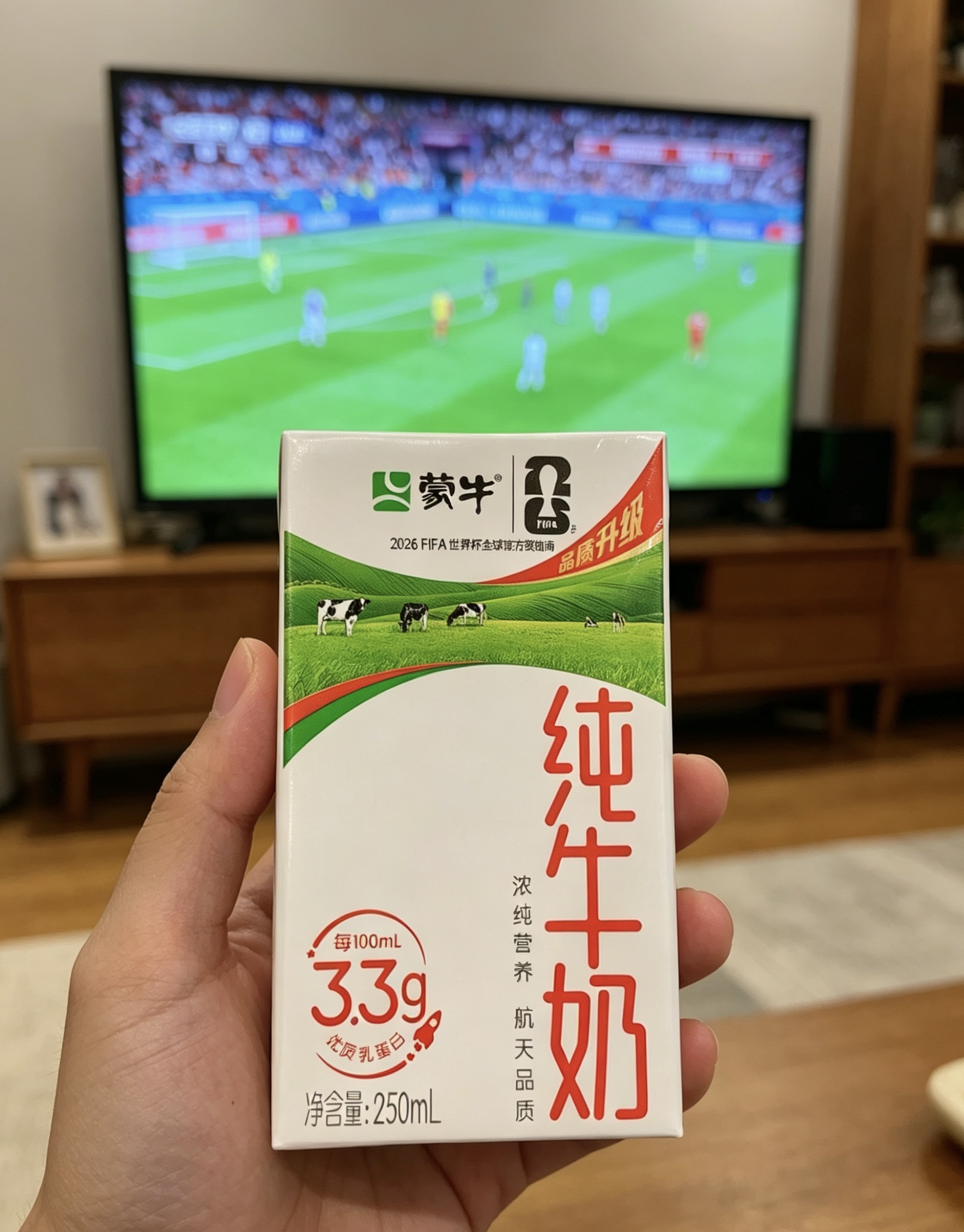 看世界杯怎么最爽，当然是用大屏，小宇家的海信电视就是小宇最近看球的最佳伴侣。当然