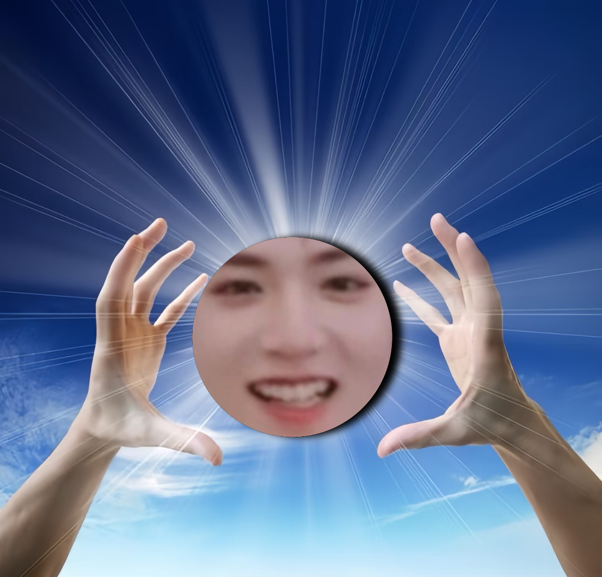 完全毛绒吧唧圣体 