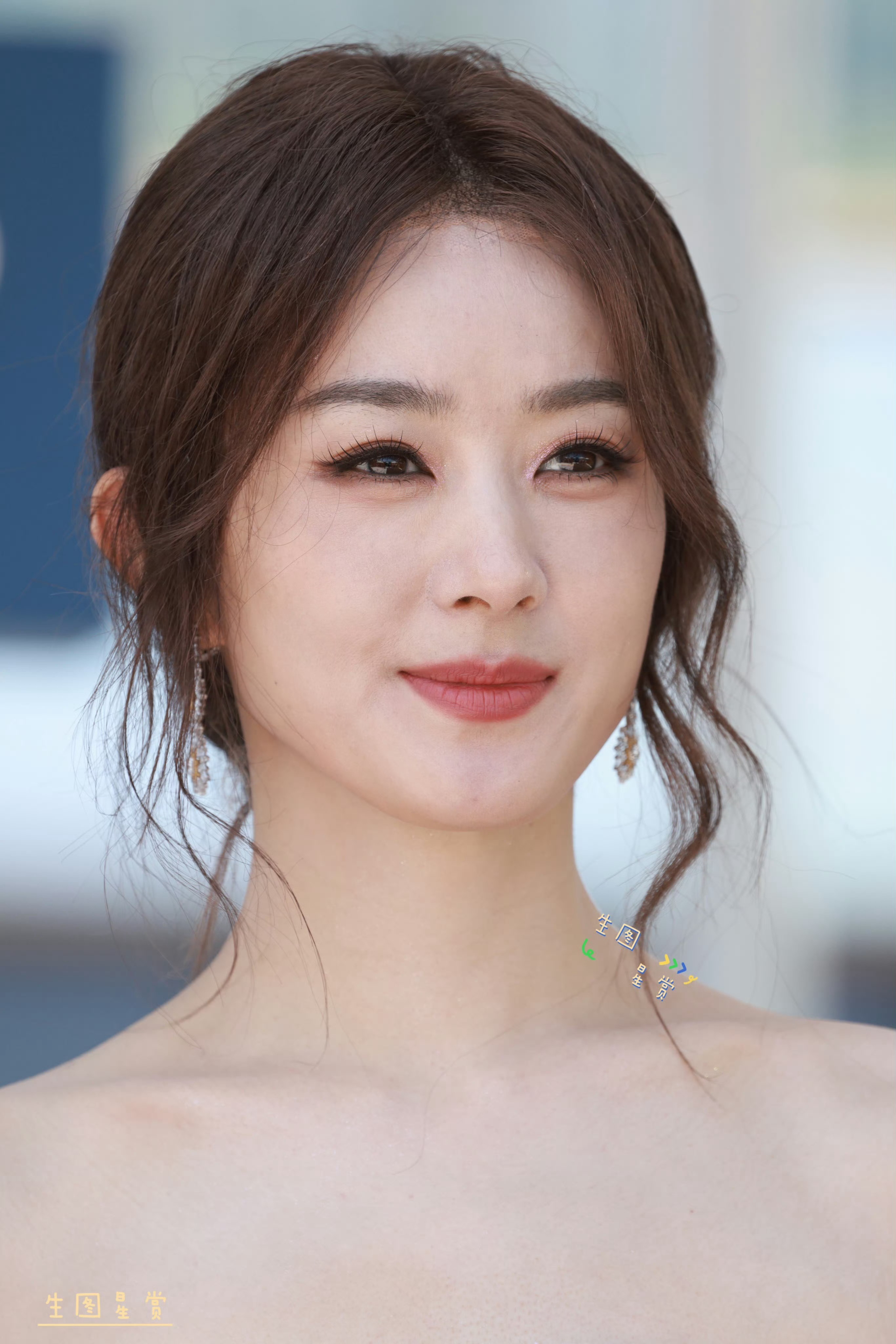 赵丽颖成都浪琴活动怼脸生图，美出天际[送花花] ​​​