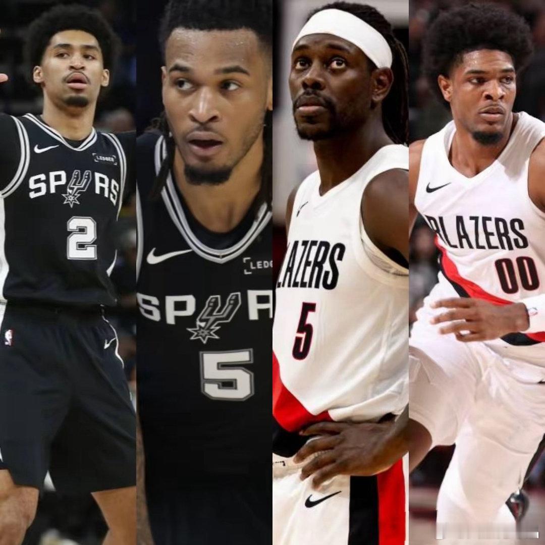 马刺2-1力克开拓者！卡斯尔33分5助，哈珀27分10板，霍勒迪29分难救主！N