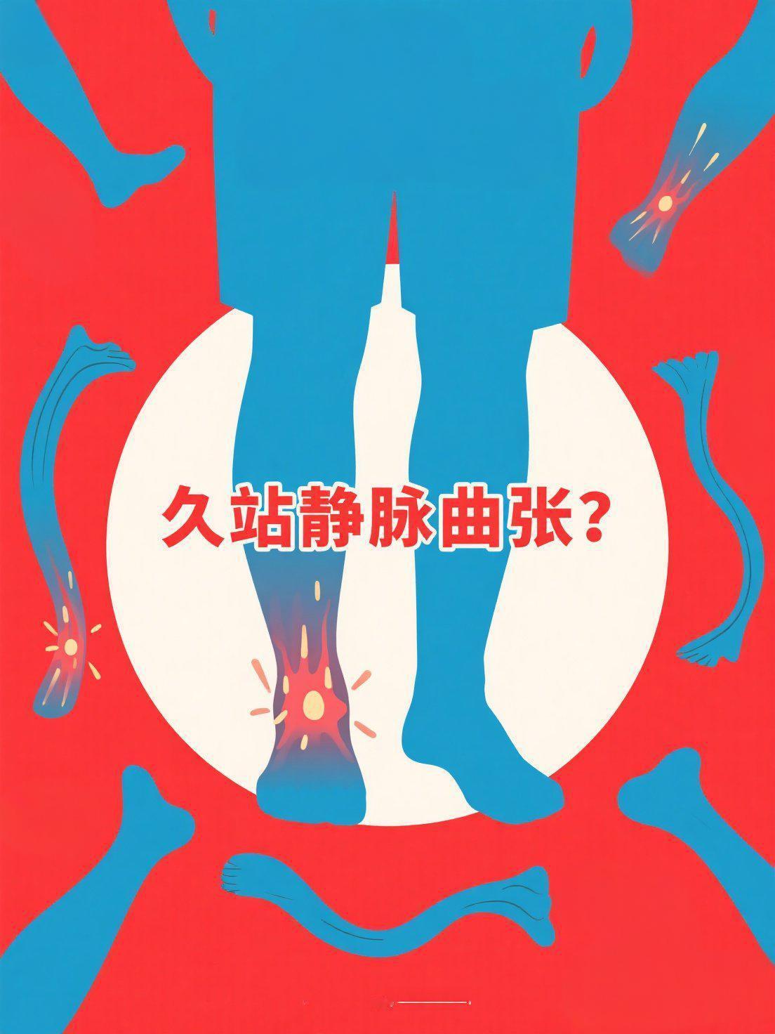 🔥久站静脉曲张？｜中医外敷消