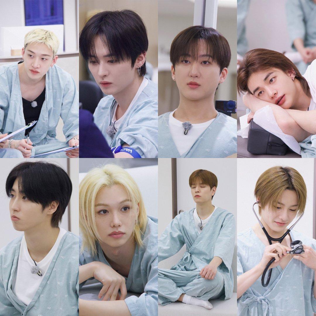 StrayKids预期寿命今天StrayKids体检团综中公开的全员身体年龄和预