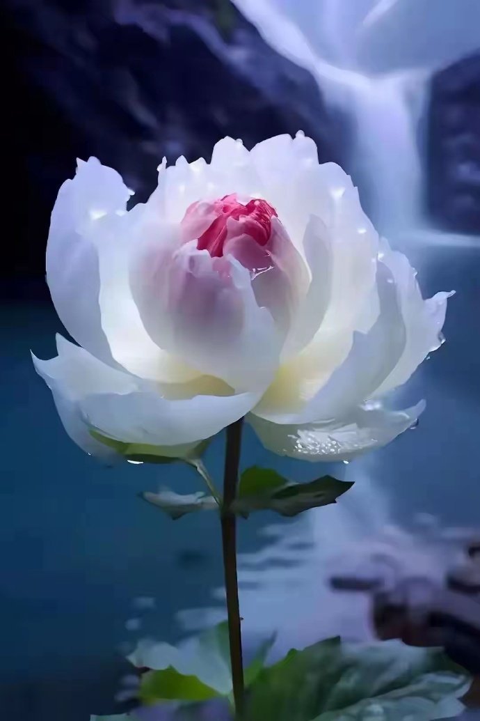 天山雪莲花，美得令人窒息