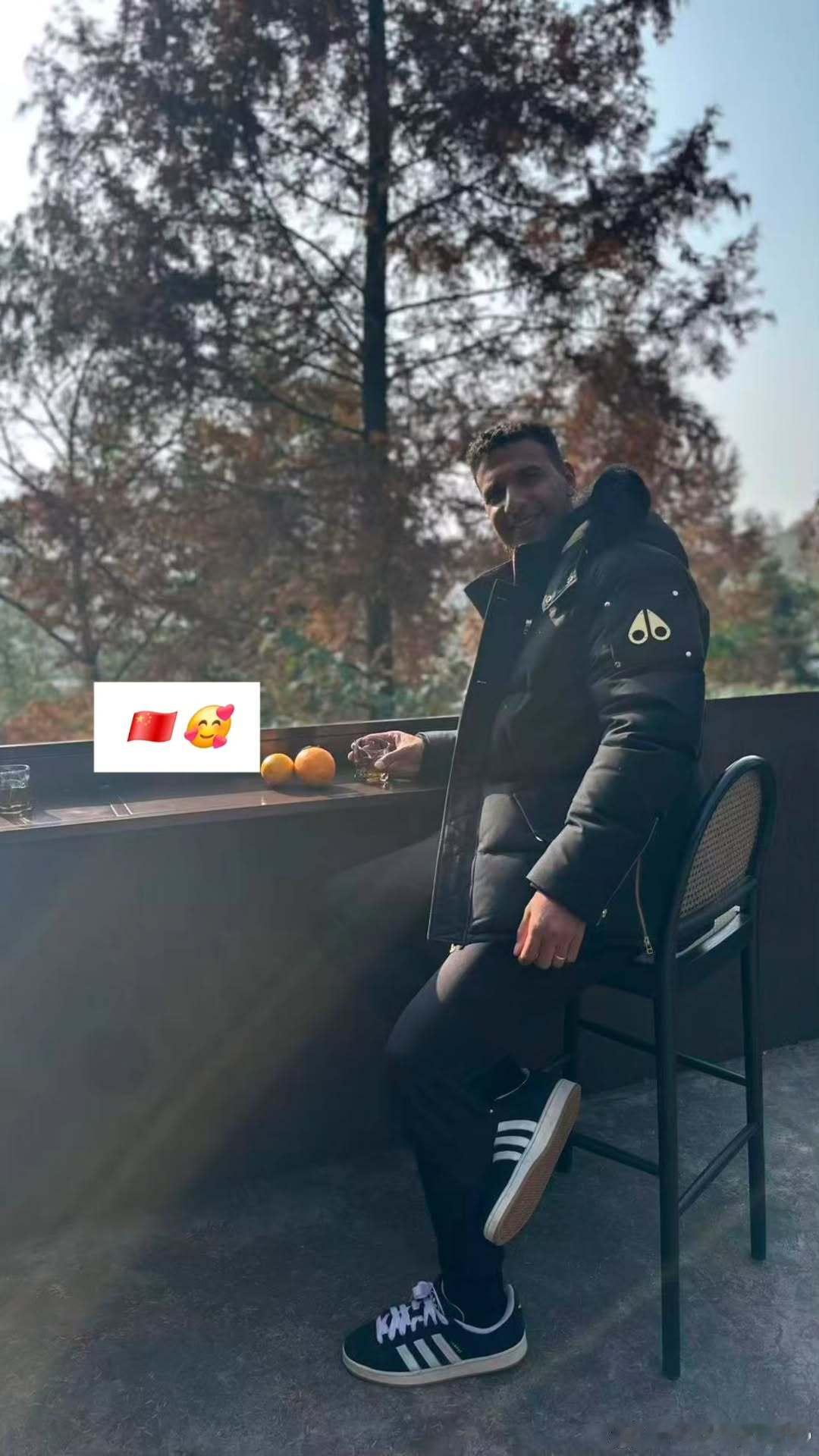 奥玛·阿萨尔分享🇨🇳🥰 