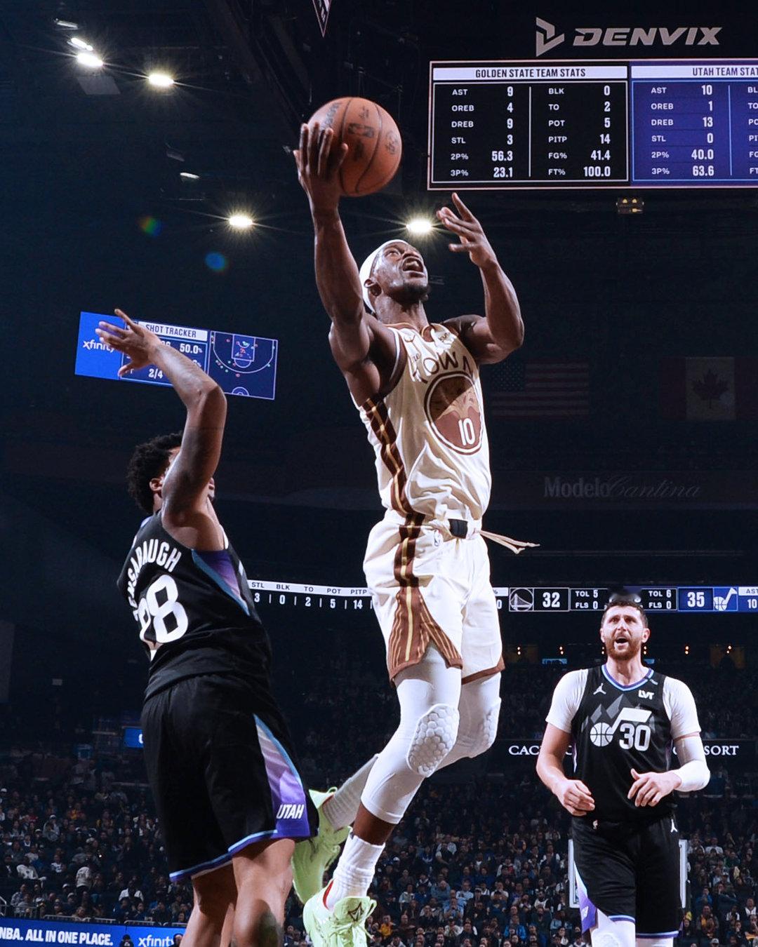 巴特勒18分，7助攻，6篮板，1抢断。