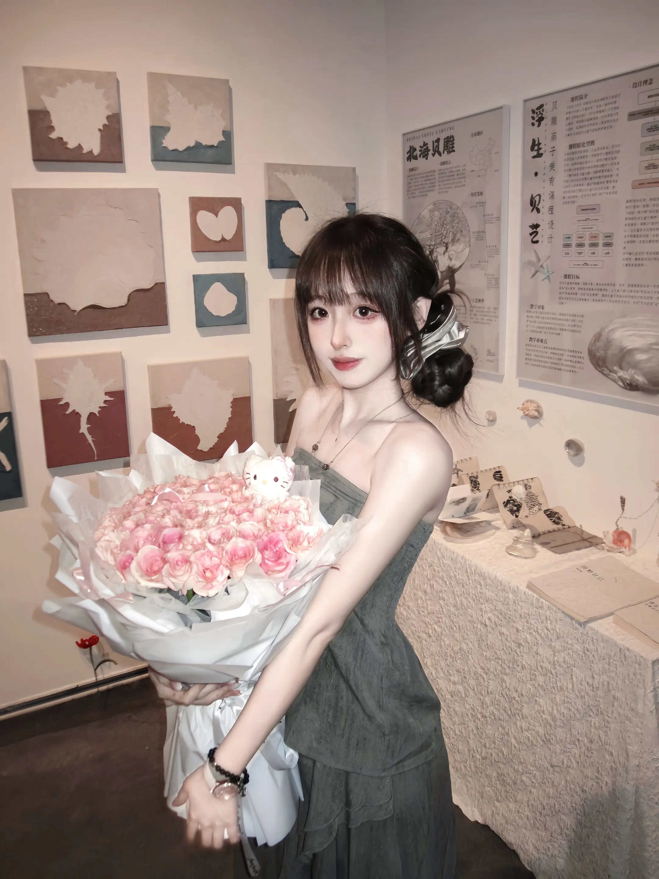 🎓是谁被国美毕业了 欢迎来看我的研究生毕设～  地点📍最葵园艺术中...
