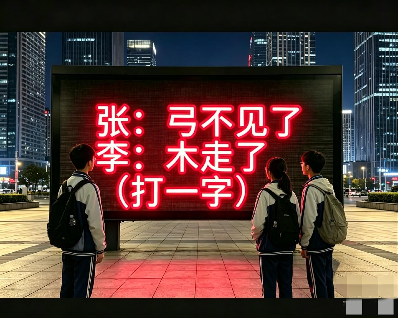 这个字谜太难猜了！问了三个大学生都没猜出来，你能猜出来吗？
