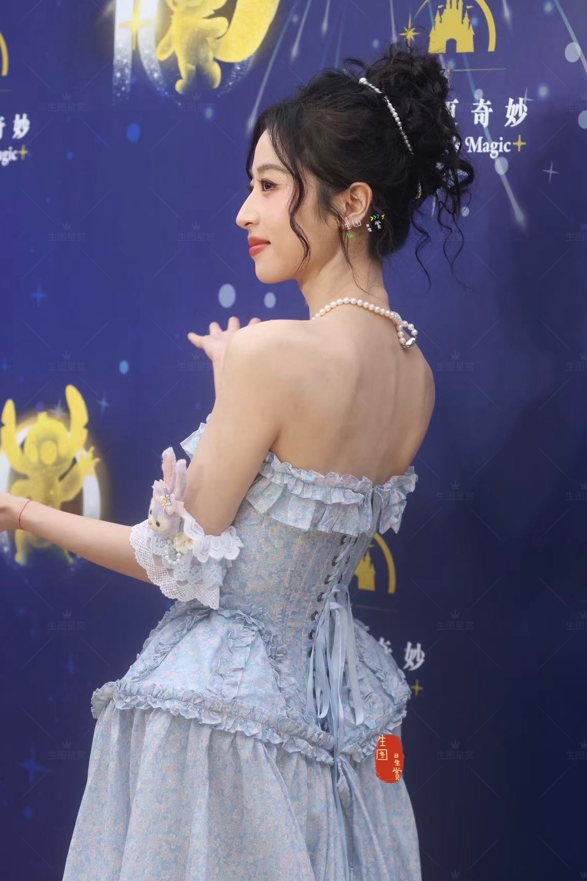 迪士尼来的真公主周雨彤👸🏻上海迪士尼度假区十周年庆典
