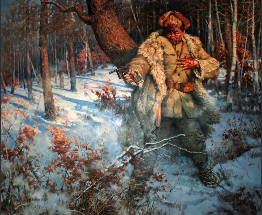 1945年，岸谷隆一郎下毒害死妻子和女儿而后剖腹自尽，他在遗书中却写道：“天皇陛