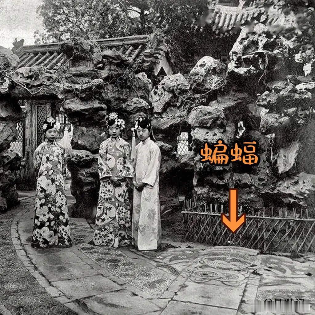 北京故宫御花园拍照圣地之一，非常火爆。百年前的帝后、而今的游客们，在选择拍照美景