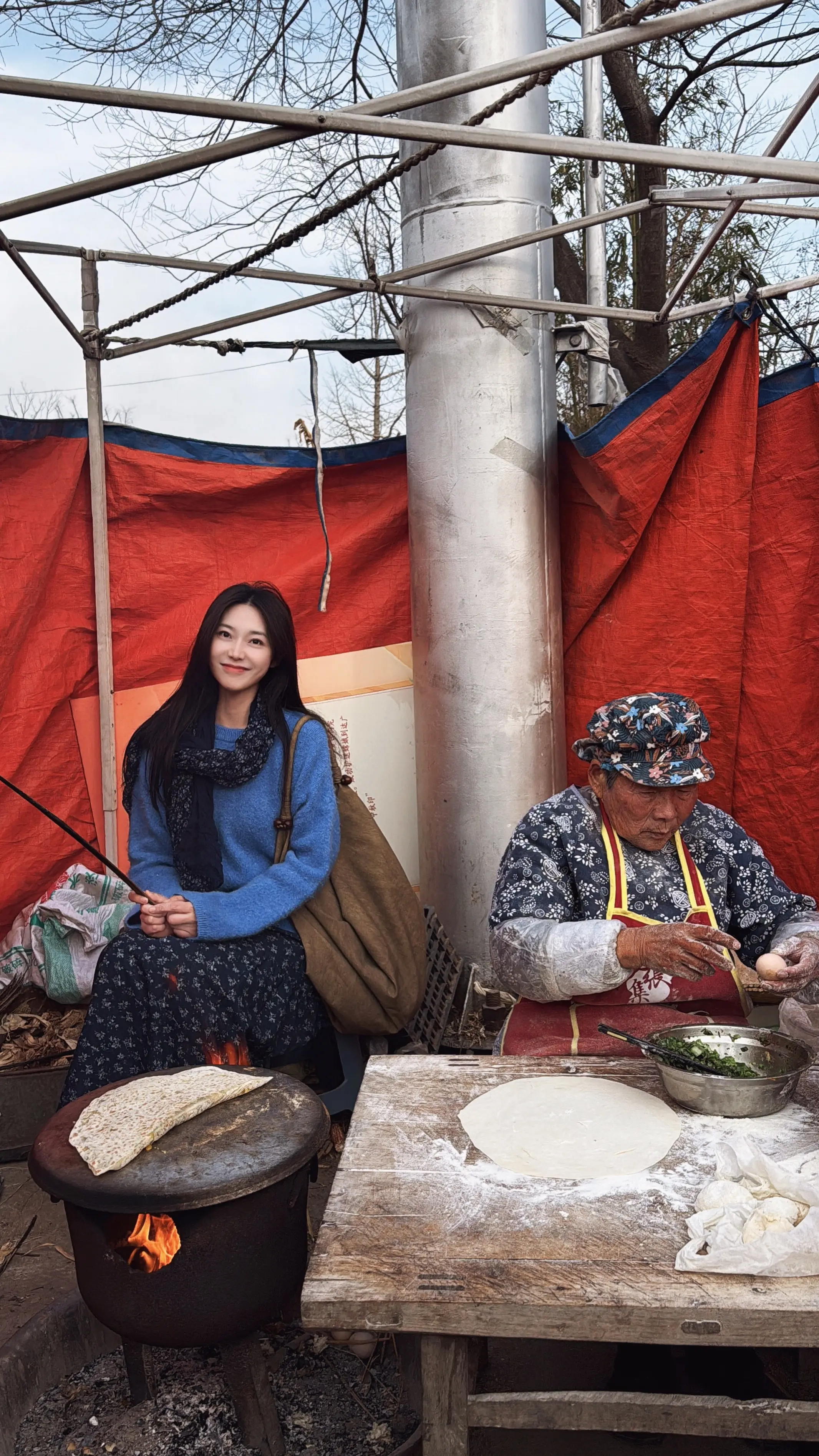 别找我了 我不在家 我在梁堂村卖菜盒了～