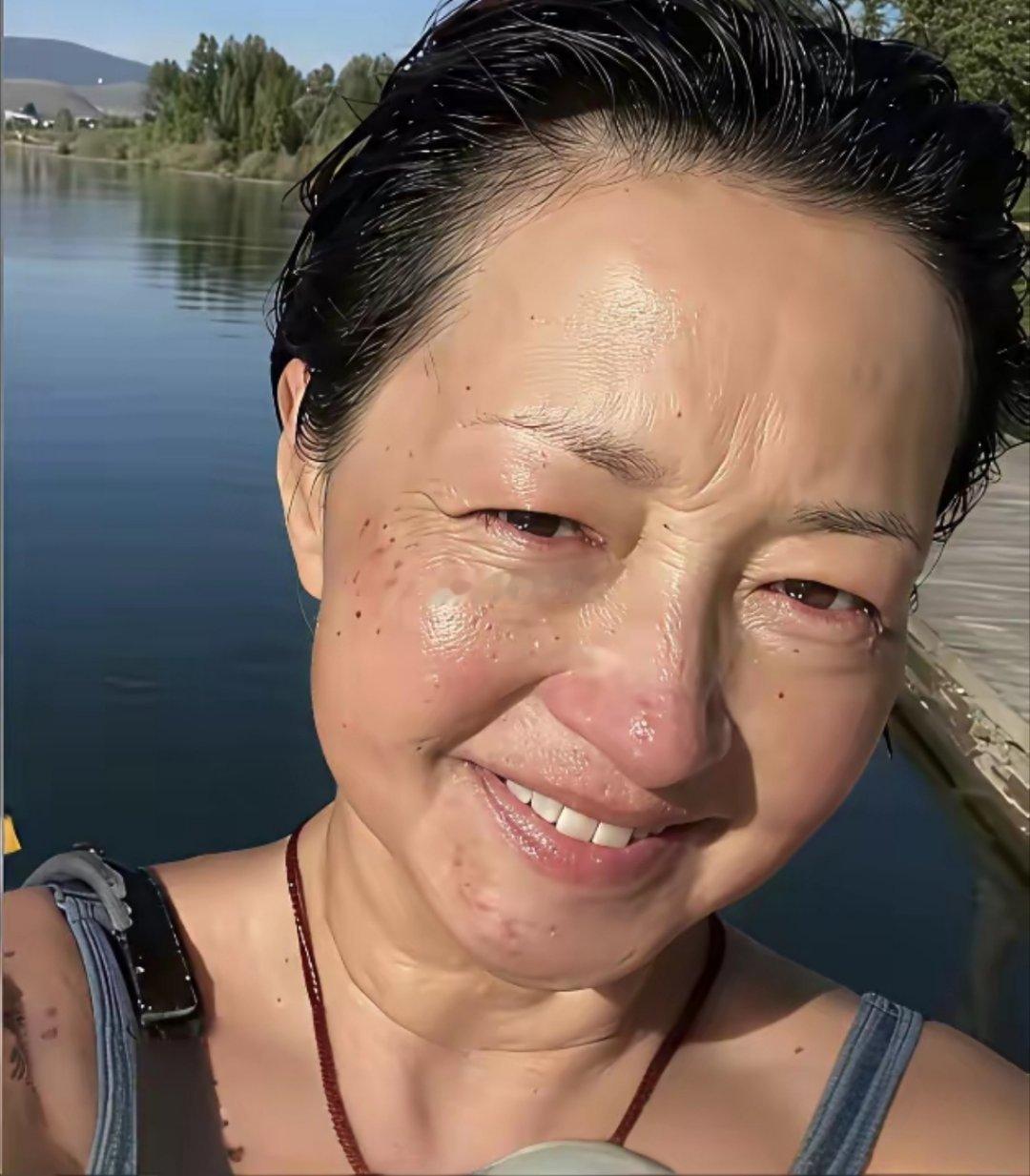 年轻时最美的女星郭襄，老了后也就是一个普通老太太。 