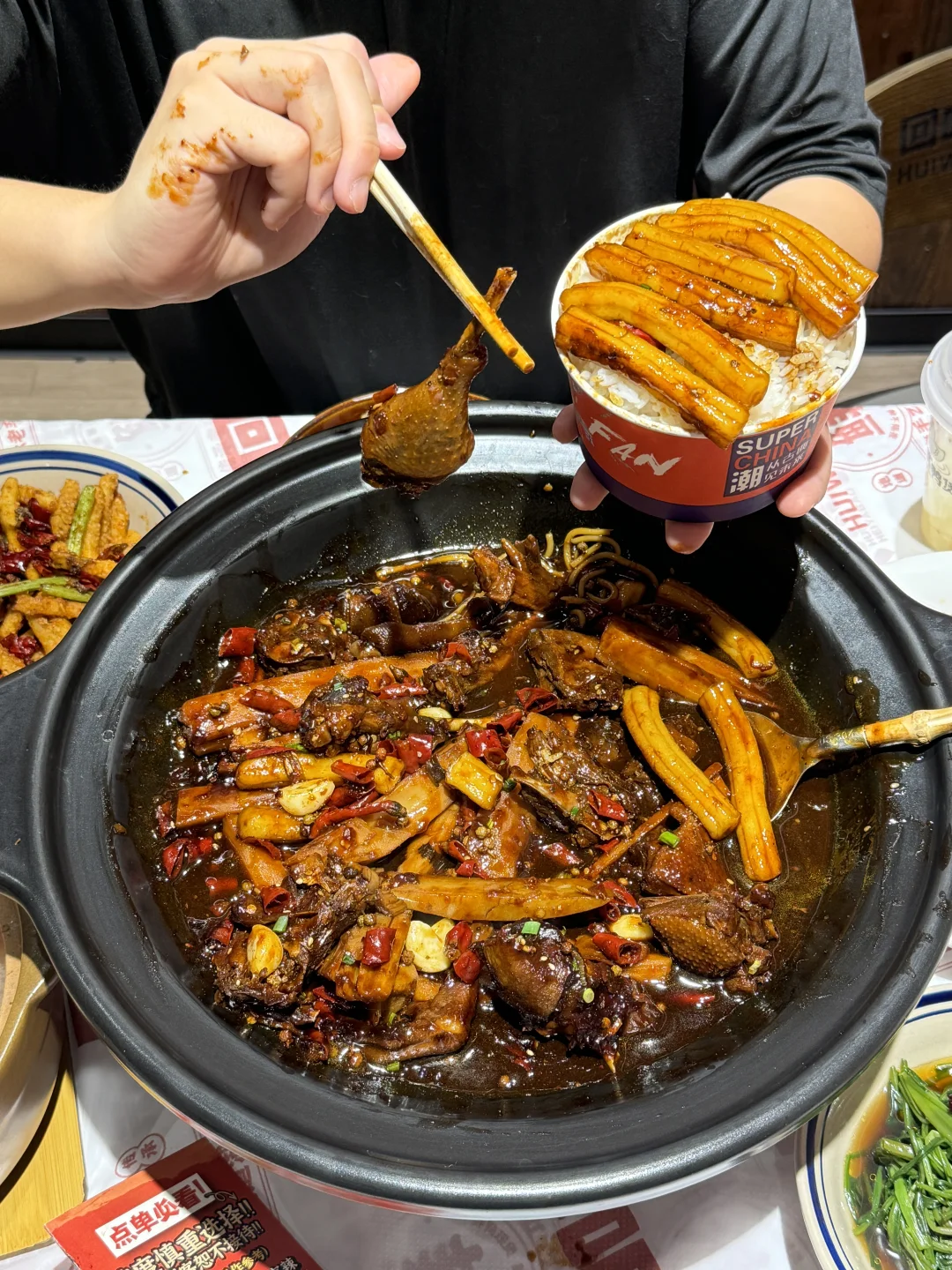 顺德极品黑鸭煲！！！原来顺德也有了😭😭😭