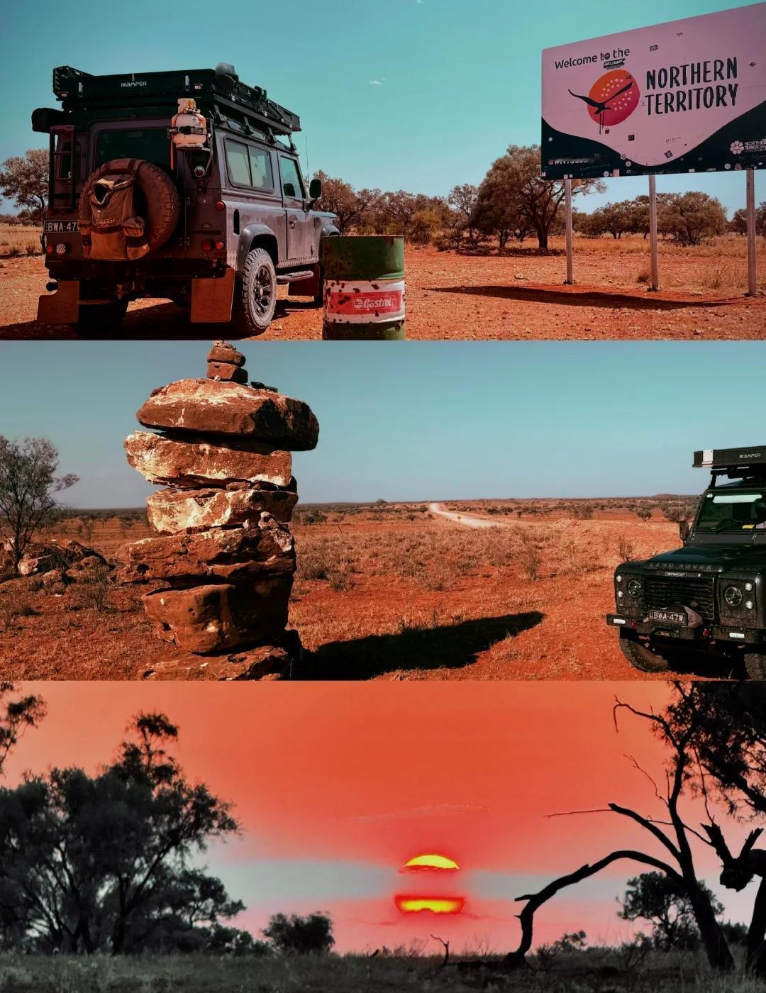 环澳自驾｜D105 内陆系列⑦【踏入北领地】
踏入北领地界碑，继续深入无人区。这